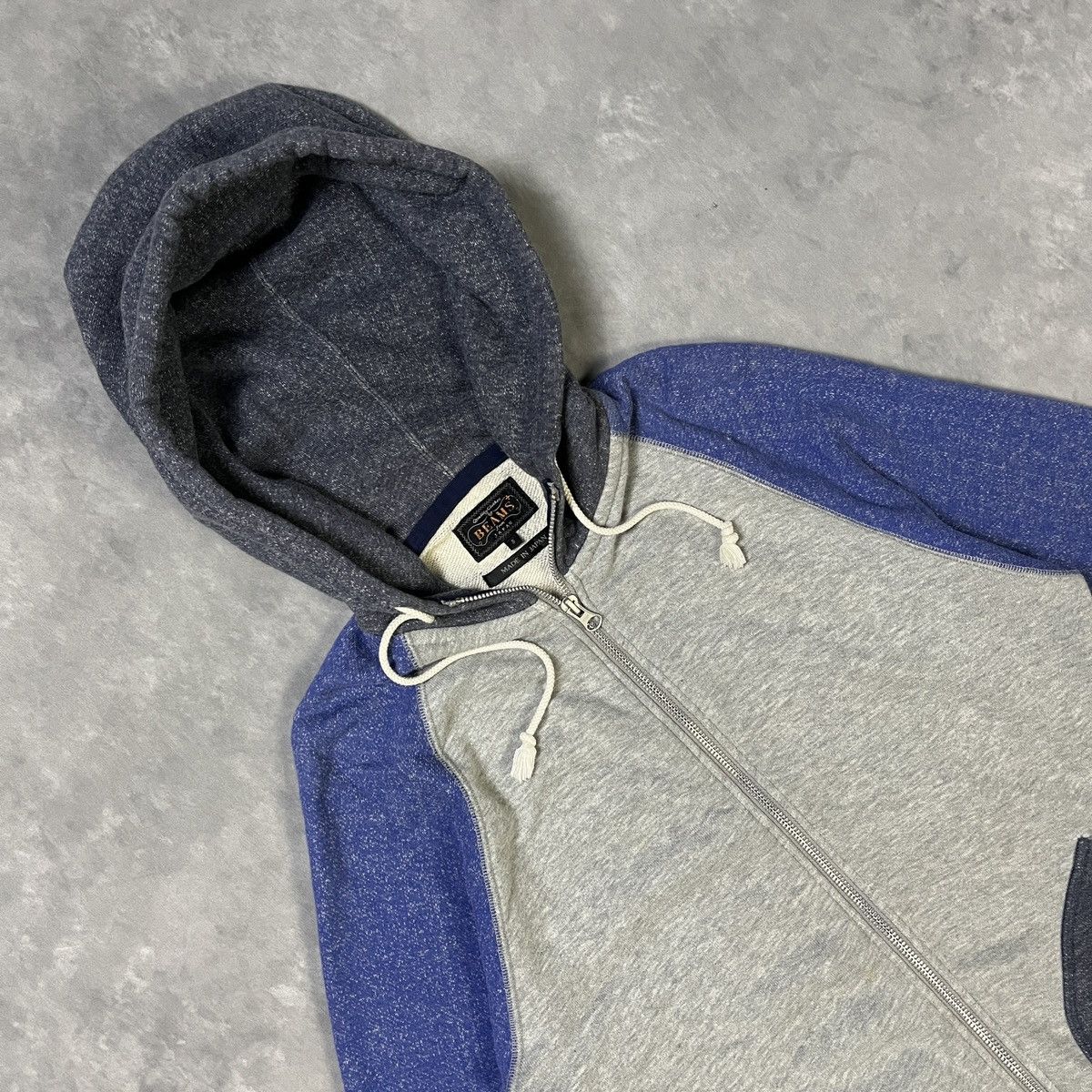 Beams Plus BEAMS PLUS Basic Double Zipper Hoodie Size US S / EU 44-46 / 1 - 3 Thumbnail