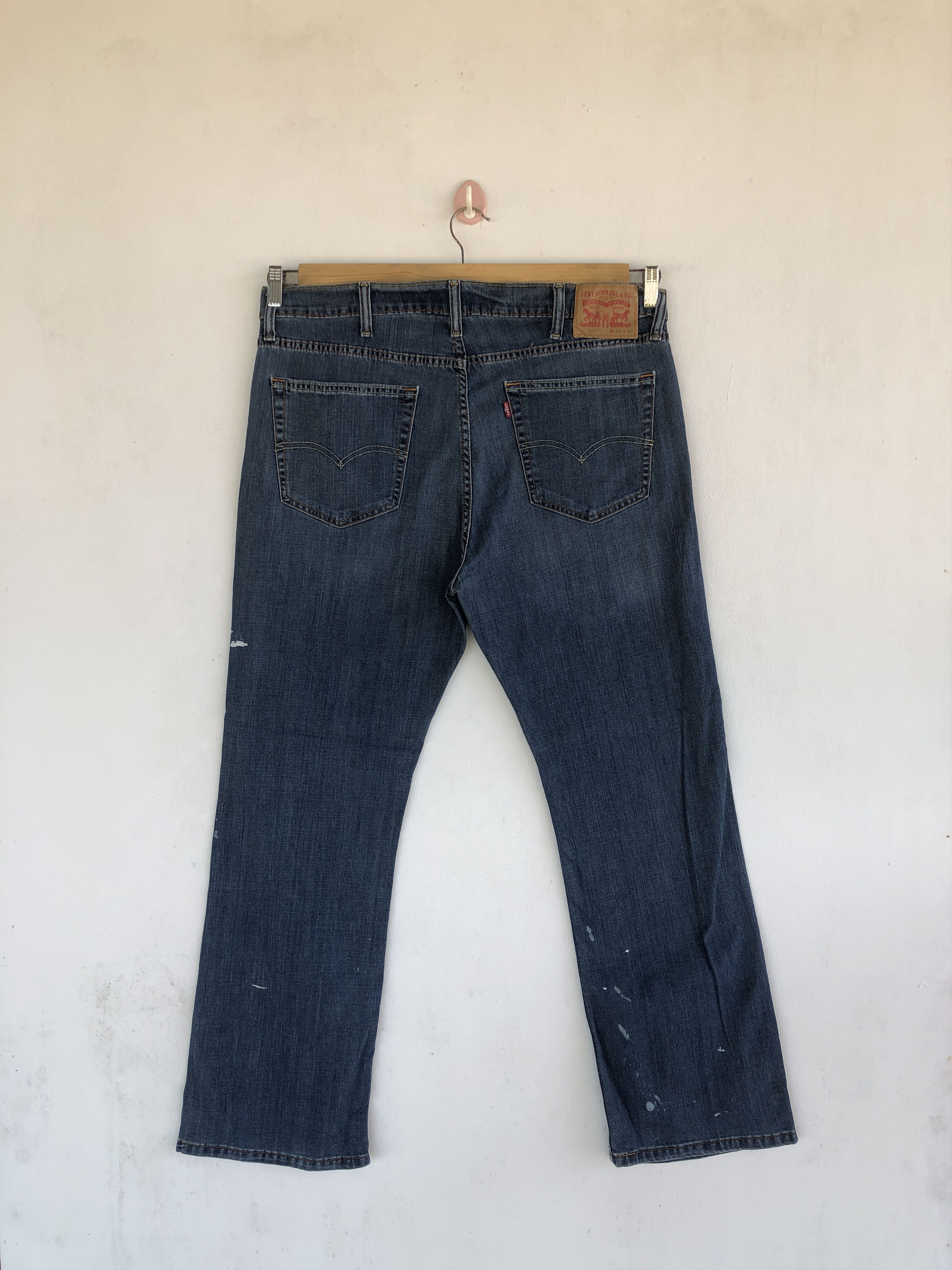 Levi's Vintage Painter Levis 527 Boot Cut Jeans Flare Levi's Denim Size US 38 / EU 54 - 2 Thumbnail