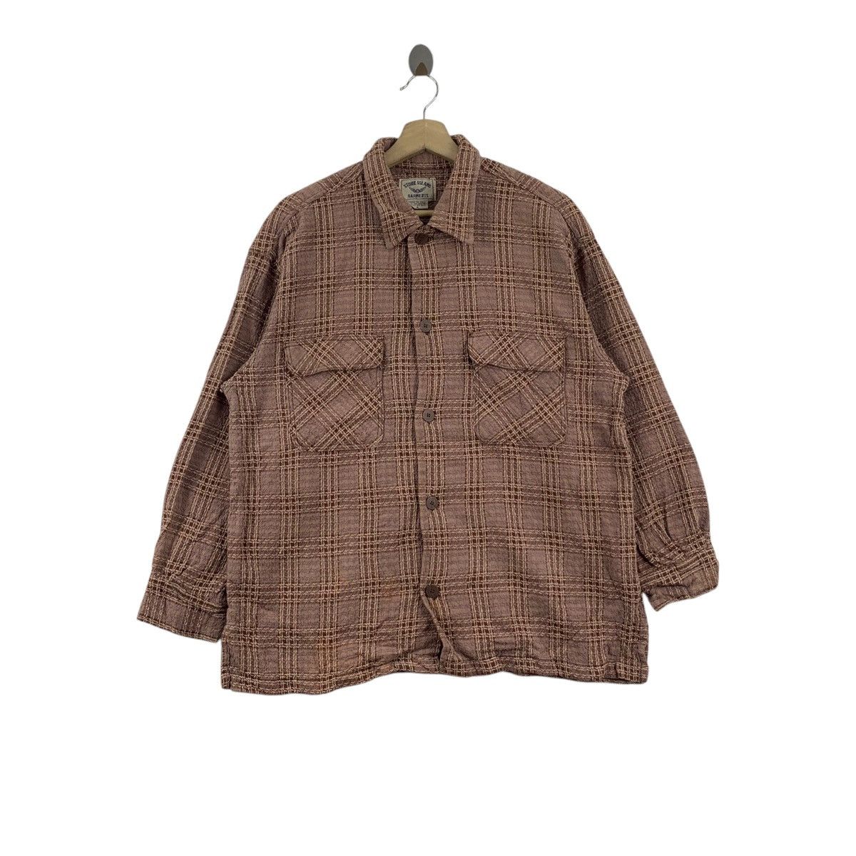 Other STONE ISLAND GARMENT Check Tartan Brown Button Up Casual Size US M / EU 48-50 / 2 - 1 Thumbnail