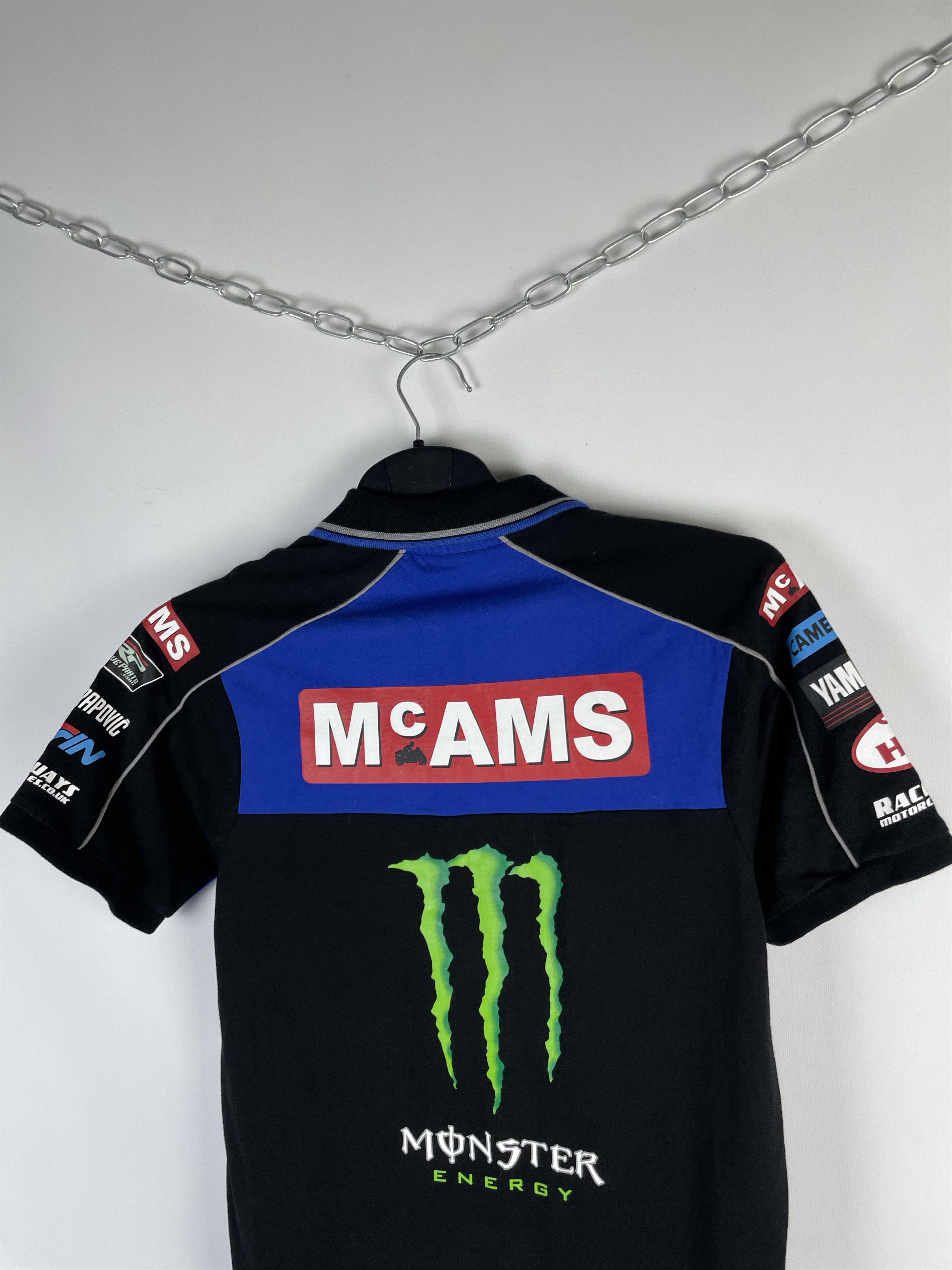 Other McAMS Monster Energy Yamaha Racing BSB Official Team Polo Size US XS / EU 42 / 0 - 9 Thumbnail