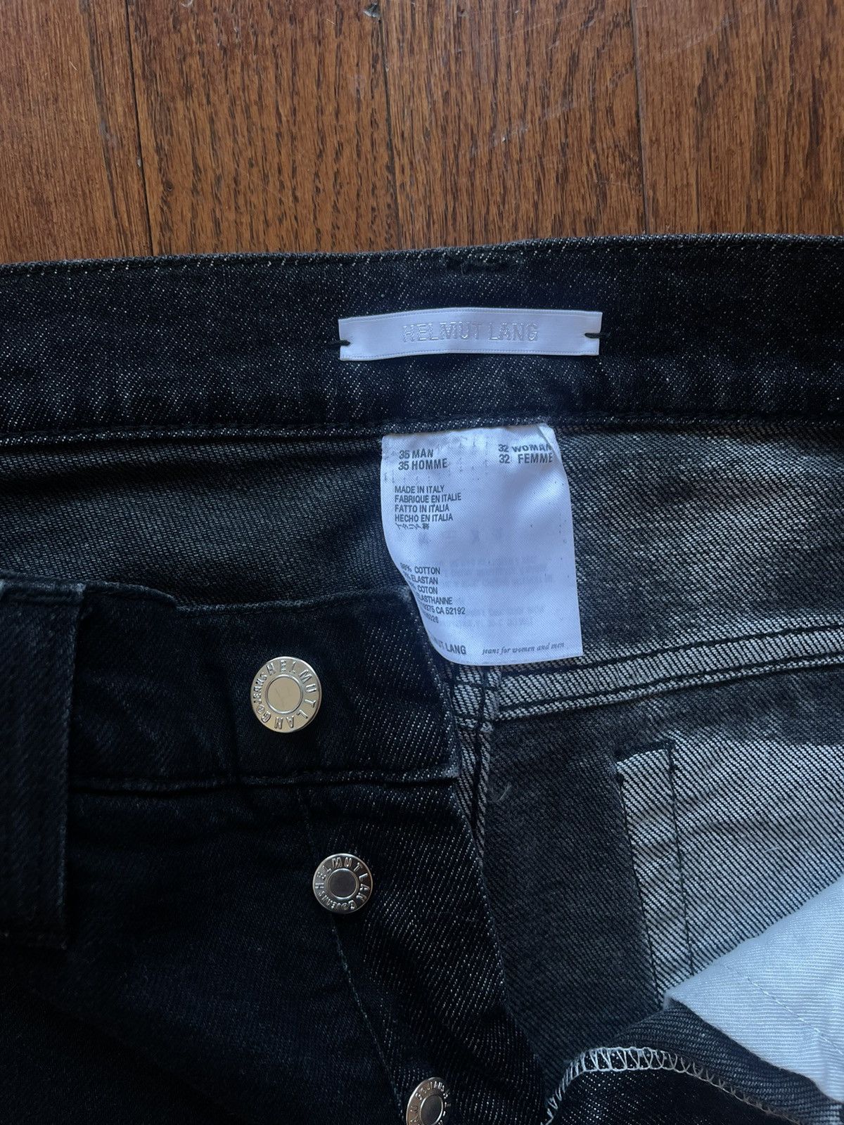 Helmut Lang Straight leg pants Size US 34 / EU 50 - 4 Thumbnail