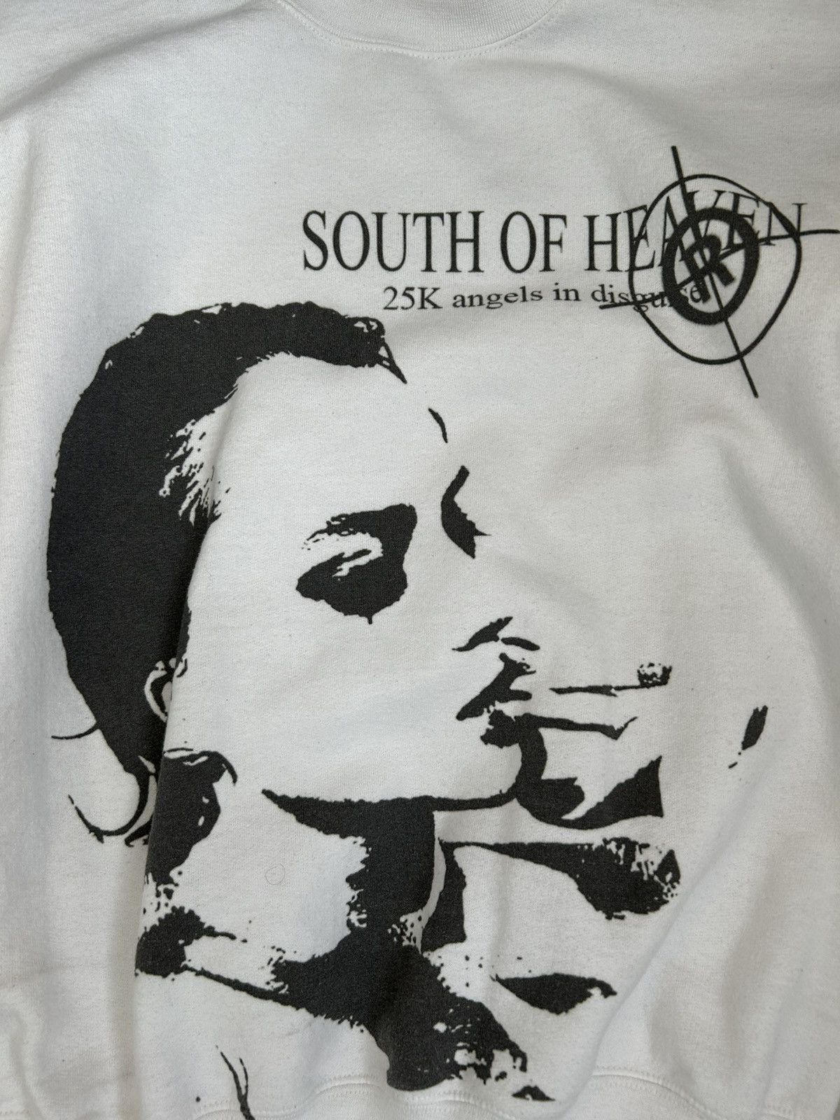 Vintage South of Heaven Vintage White Crewneck Sweater Size US S / EU 44-46 / 1 - 2 Thumbnail