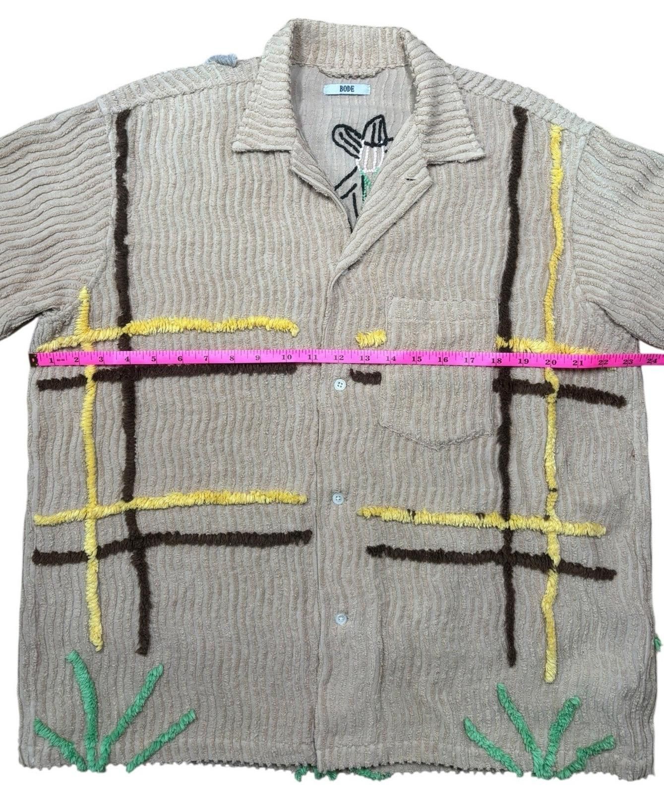 Bode Bode Cowboy Chenille Shirt (OOAK) Size M/L Size US M / EU 48-50 / 2 - 3 Thumbnail