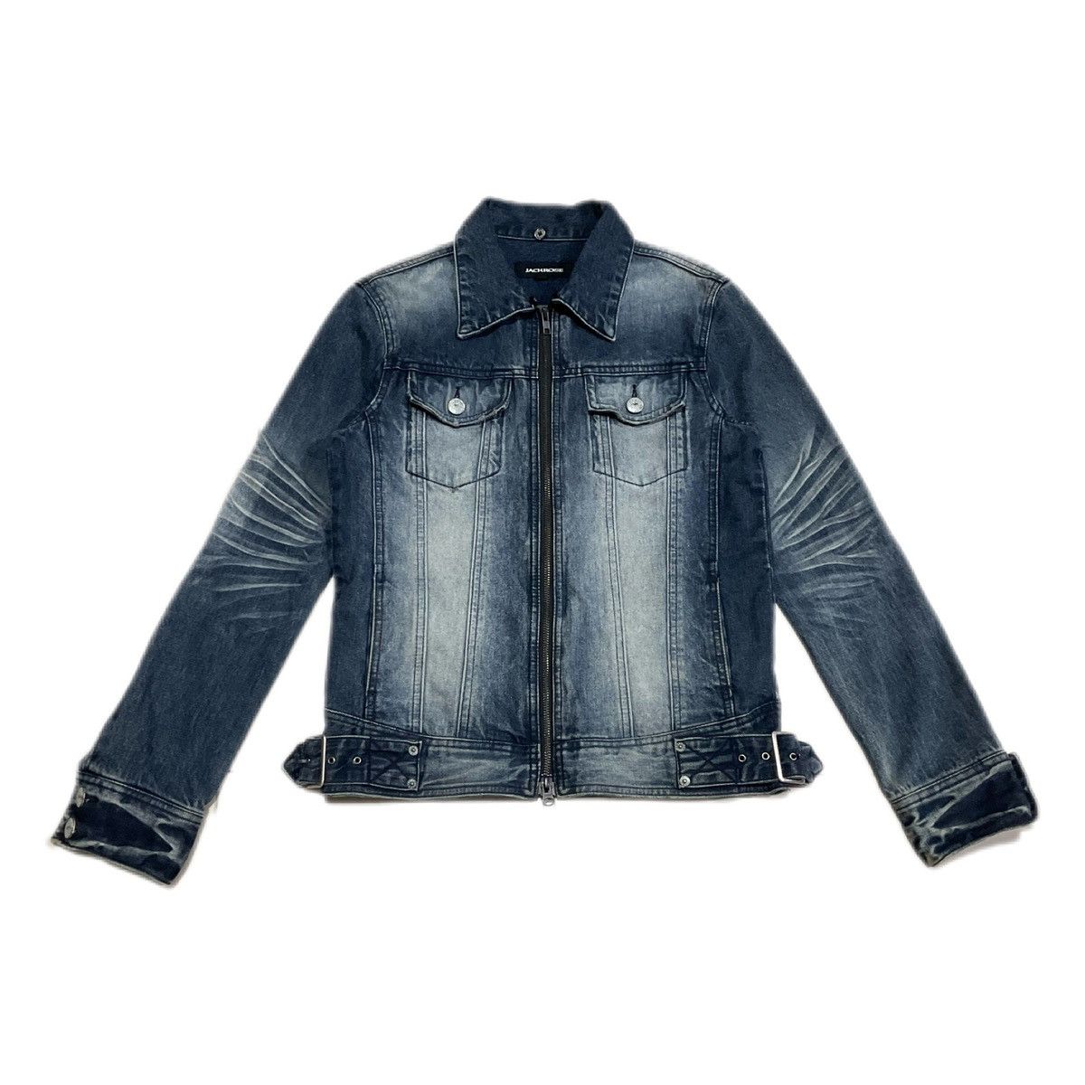 If Six Was Nine × JACKROSE × Japanese Brand 🔥 Y2k Archived Jackrose Denim Jacket Faded Size US M / EU 48-50 / 2 - 1 Thumbnail