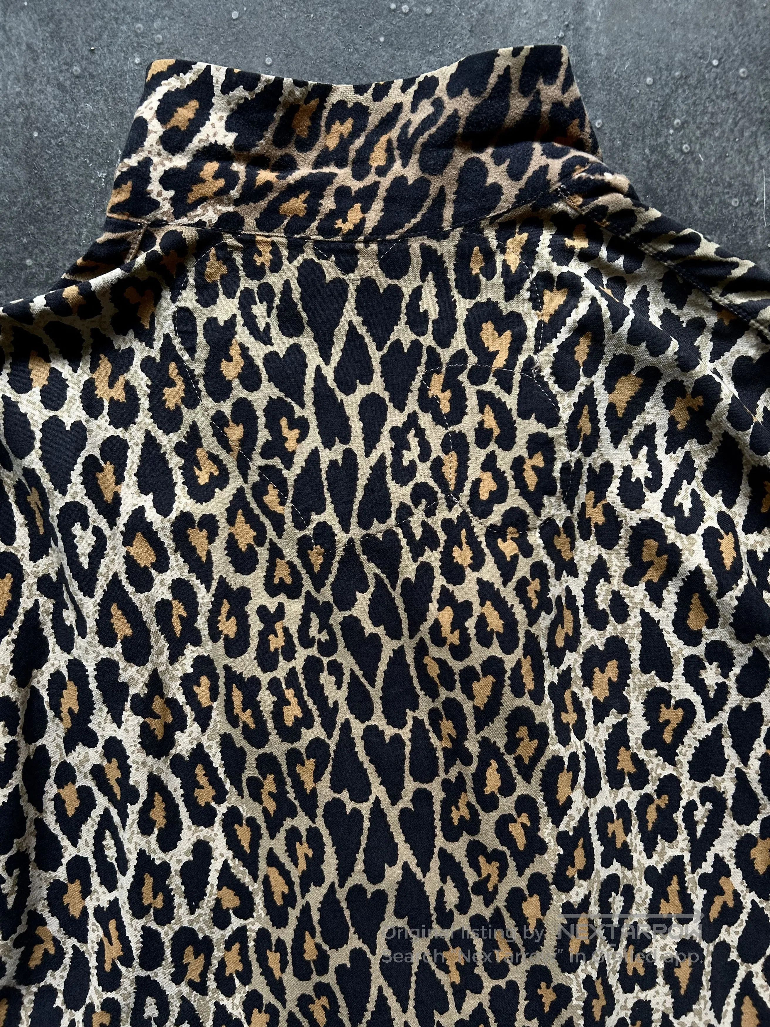 DEN IM by SIKI IM Number (N)ine 03AW Leopard Print Shirt. Size US M / EU 48-50 / 2 - 3 Thumbnail
