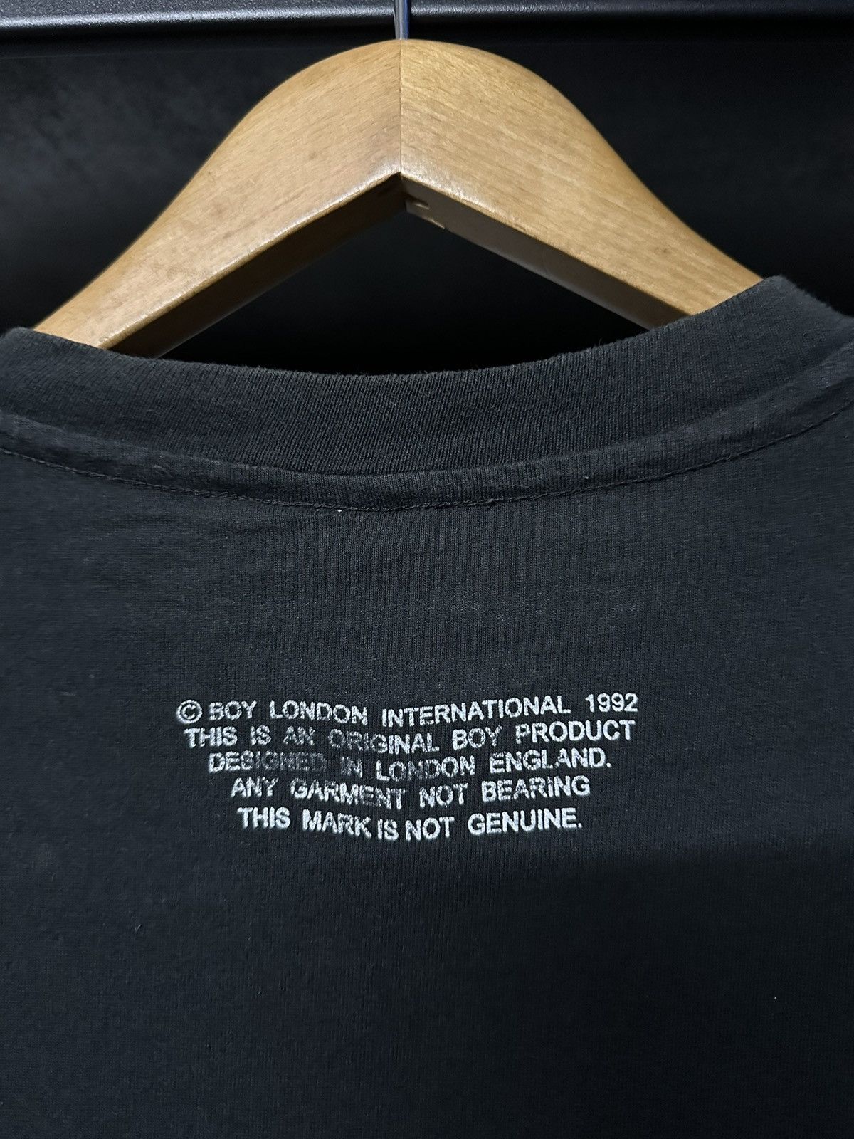 Boy London × Seditionaries × Vintage Vintage 90s Boy London Faded Tee Size US XL / EU 56 / 4 - 8 Thumbnail