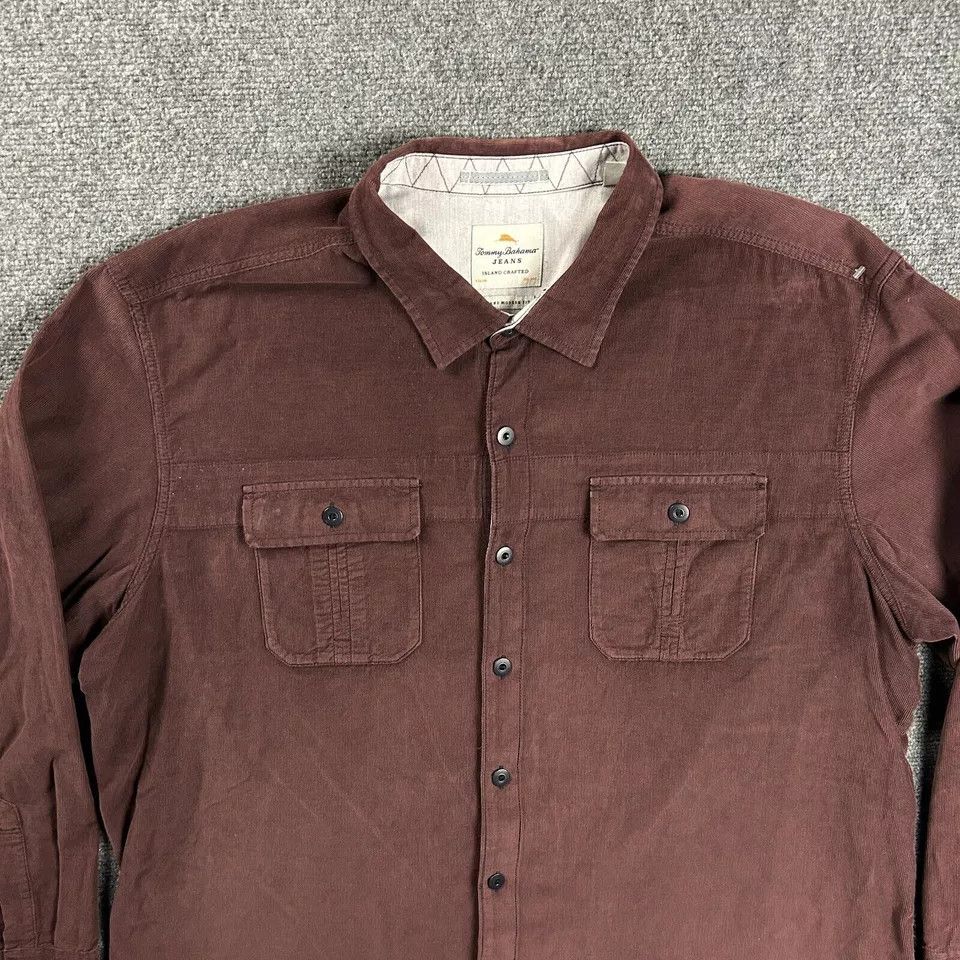 Tommy Bahama Tommy Bahama Shirt Mens XXL Button Up Island Modern Fit Size US XXL / EU 58 / 5 - 2 Thumbnail