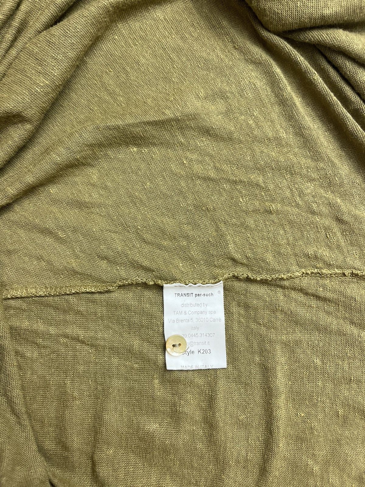 Transit Transit Par Such size 3 lin/linen button up shirt blouse Size XL / US 12-14 / IT 48-50 - 7 Thumbnail