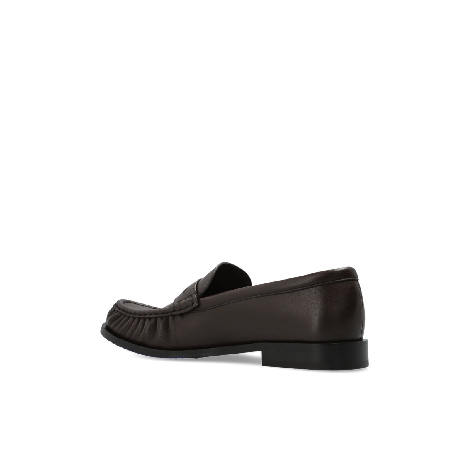 Burberry BURBERRY Brown Leather Loafers Authentic (Men's size:8;) Size US 8 / EU 41 - 3 Thumbnail