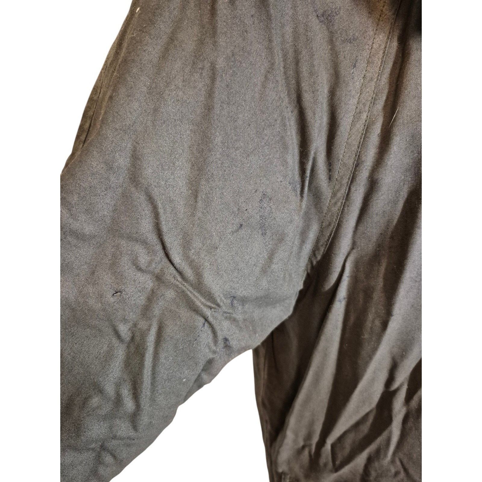 Vintage Alixandre Furs VTG Sheared Beaver Coated Canvas Long Fur Coa Size M / US 6-8 / IT 42-44 - 6 Thumbnail