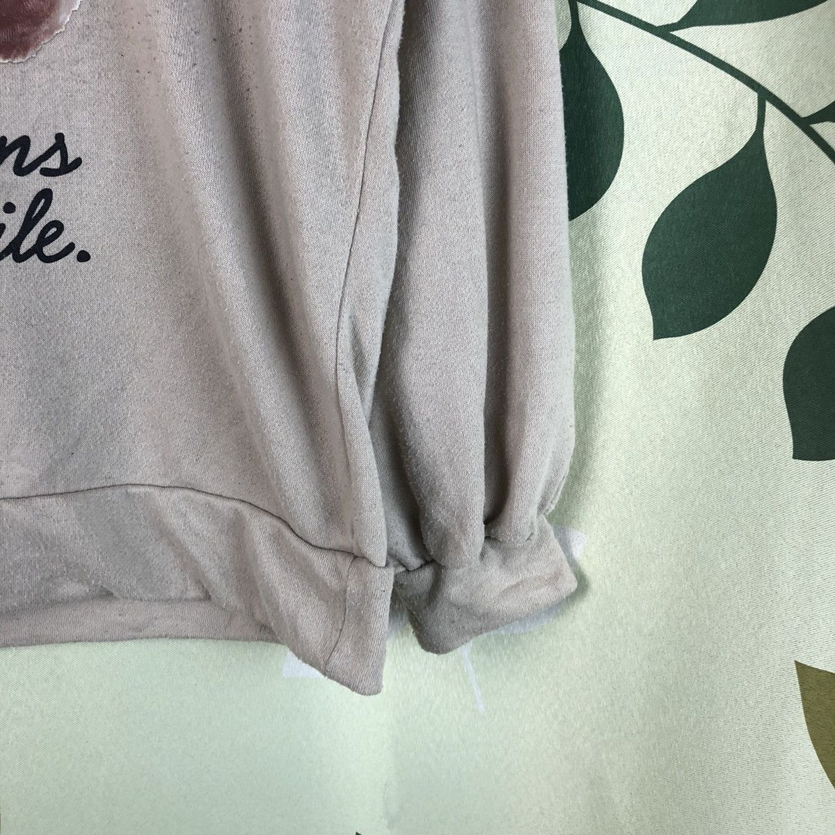 Japanese Brand × Vintage Teddy Bear Leah Matin Brown Hoodie with ears #7467 Size M / US 6-8 / IT 42-44 - 9 Thumbnail