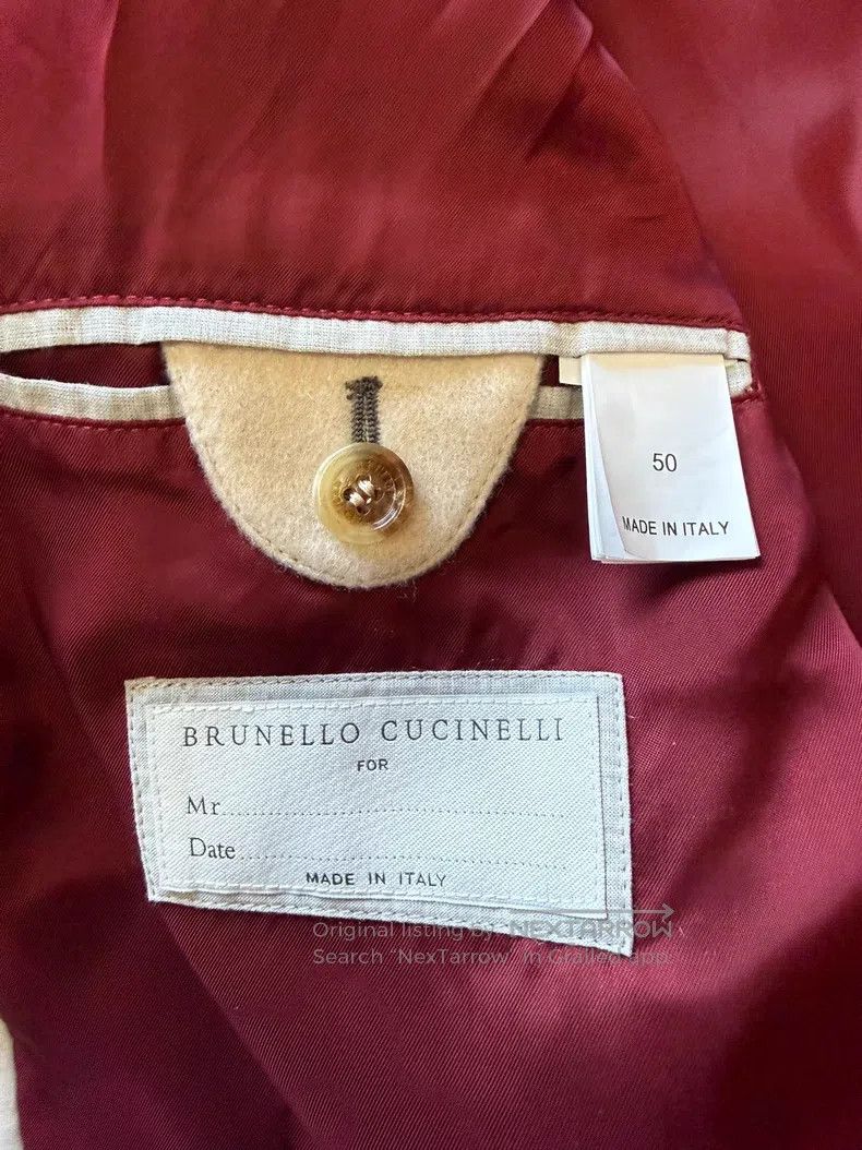 Brunello Cucinelli Brunello Cucinelli Cashmere Shirt Style Jacket Size US M / EU 48-50 / 2 - 5 Thumbnail