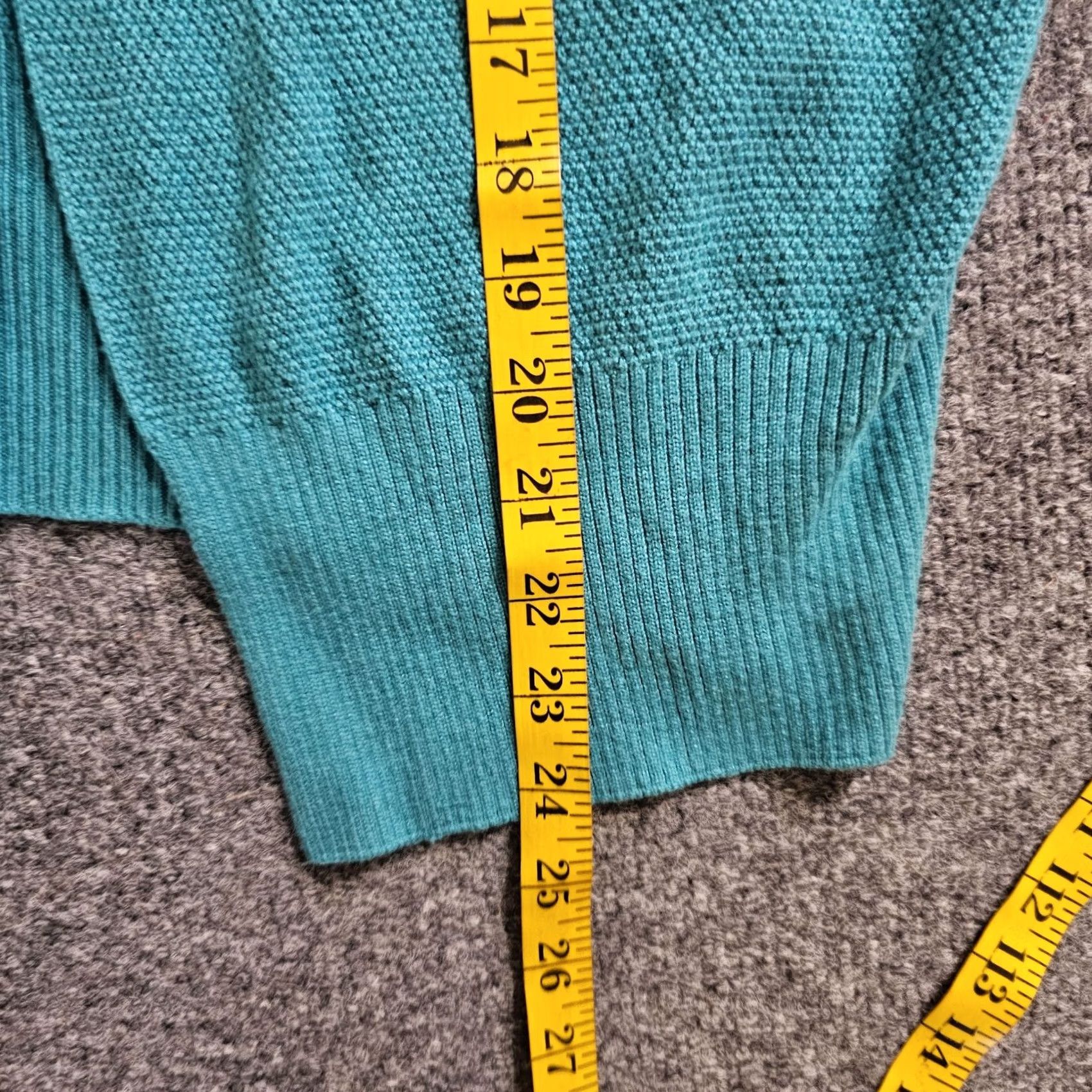 J. Jill VINTAGE J. Jill Cardigan Sweater Women M Green Wool Blend Long Sleeve Casual Size M / US 6-8 / IT 42-44 - 7 Thumbnail