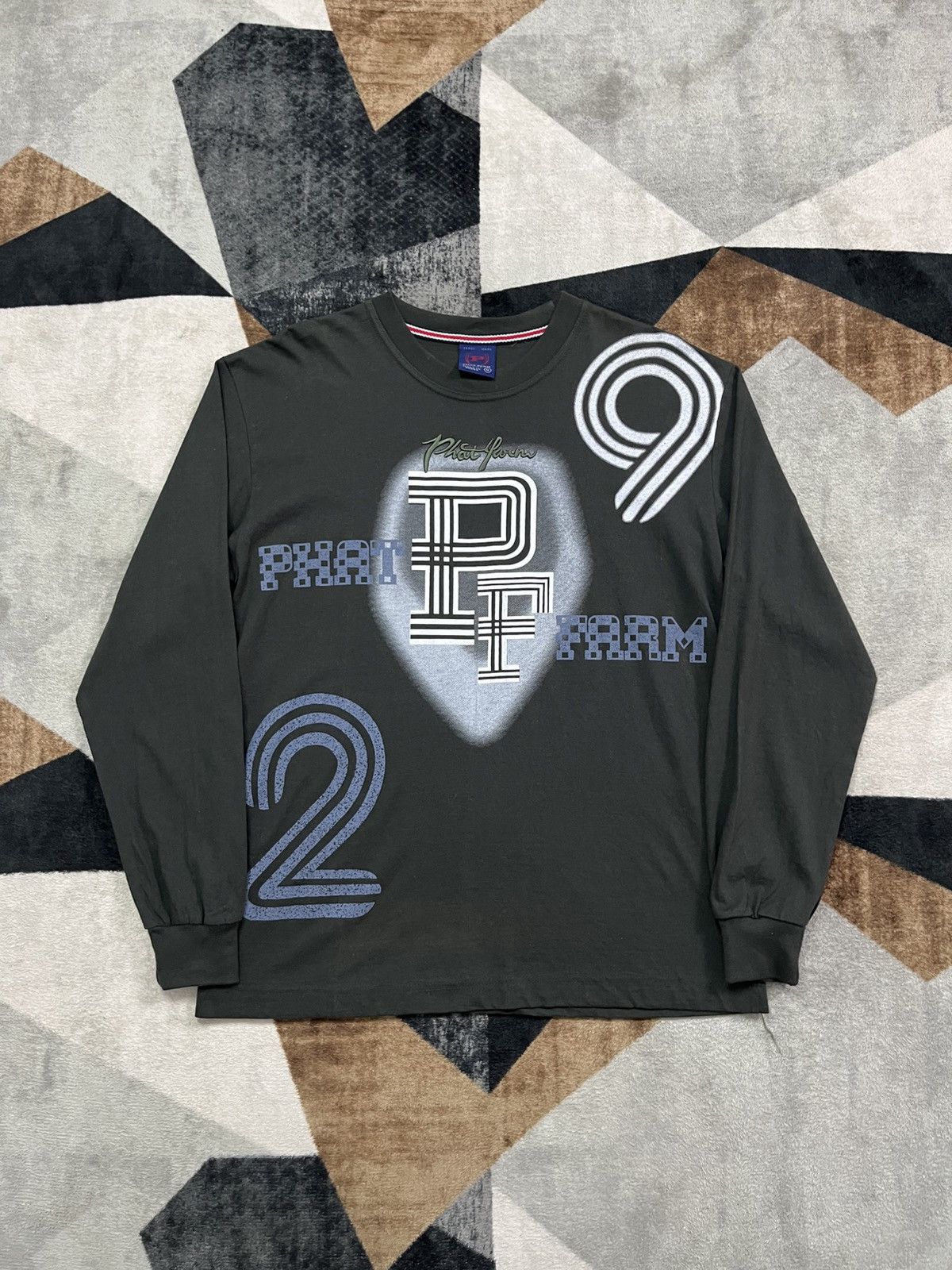 Phat Farm Y2K Phat Farm Embroidered HipHop Street 2000s Longsleeve Size US L / EU 52-54 / 3 - 1 Thumbnail
