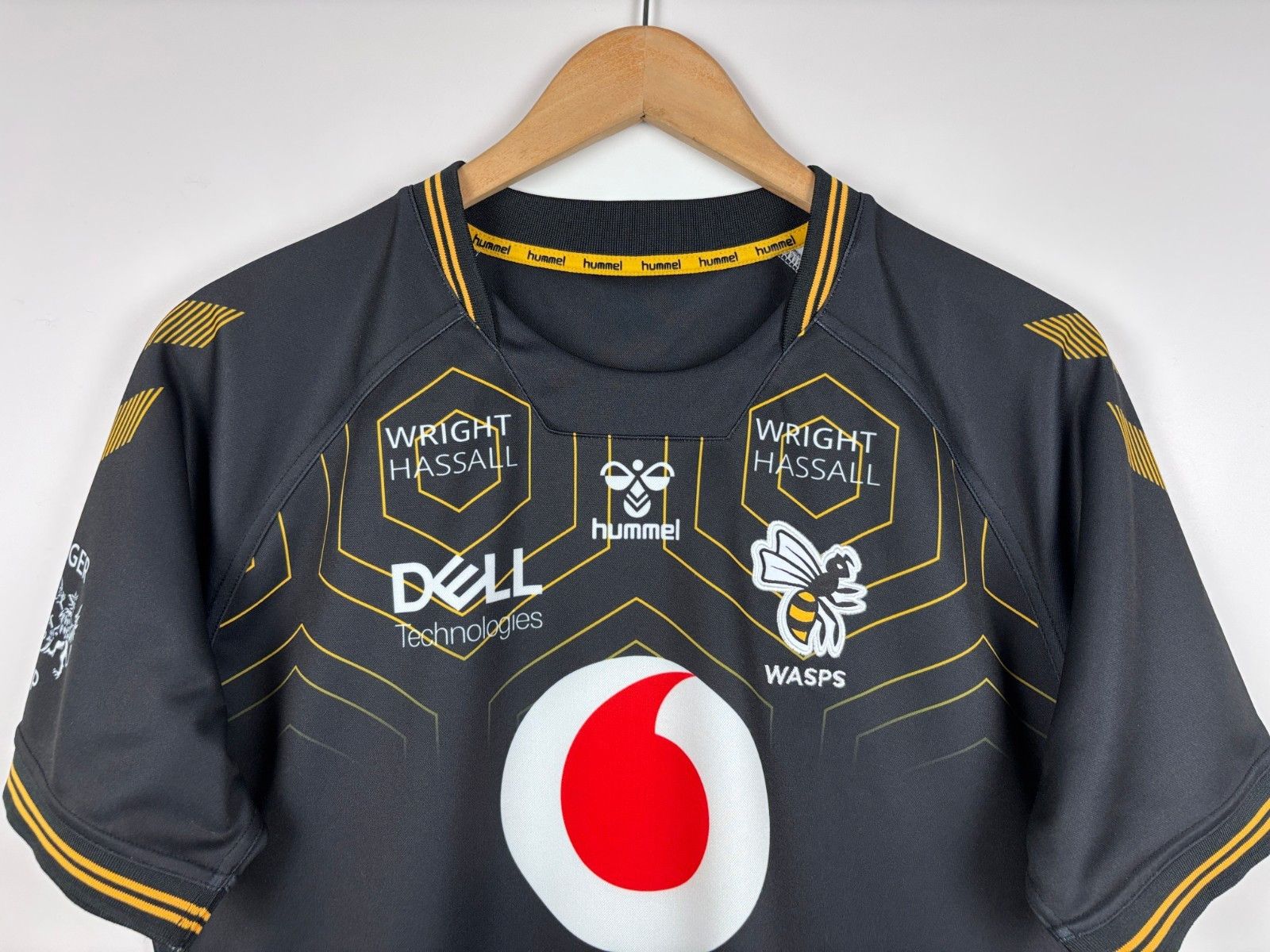 Hummel London Wasps 2021-22 Rugby Shirt Hummel Jersey Womens 2XL Size XXL / US 16-18 / IT 52-54 - 2 Thumbnail