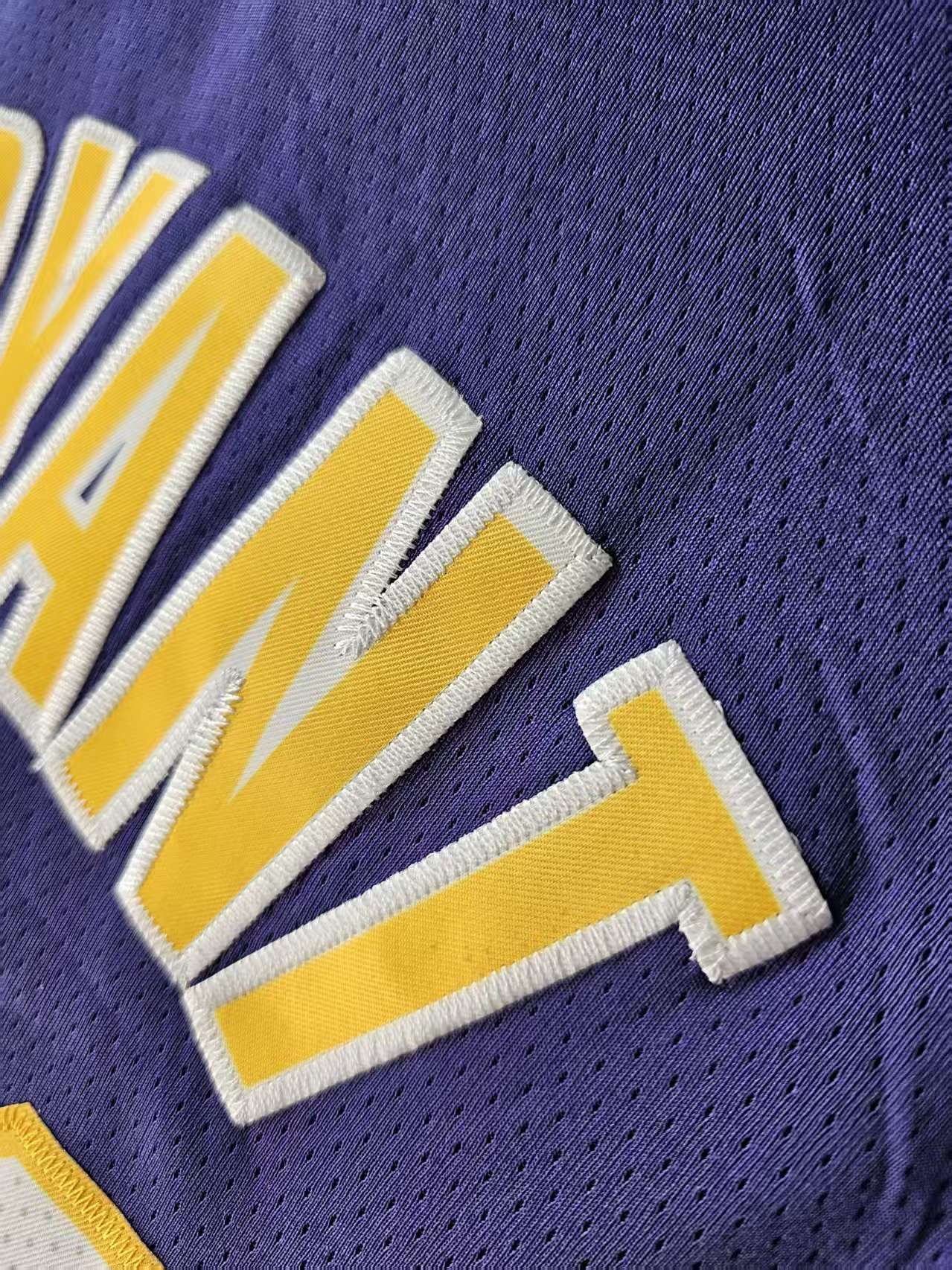 NBA Los Angeles Lakers 24 Kobe Bryant Jersey Stitched Purple Size US M / EU 48-50 / 2 - 6 Thumbnail