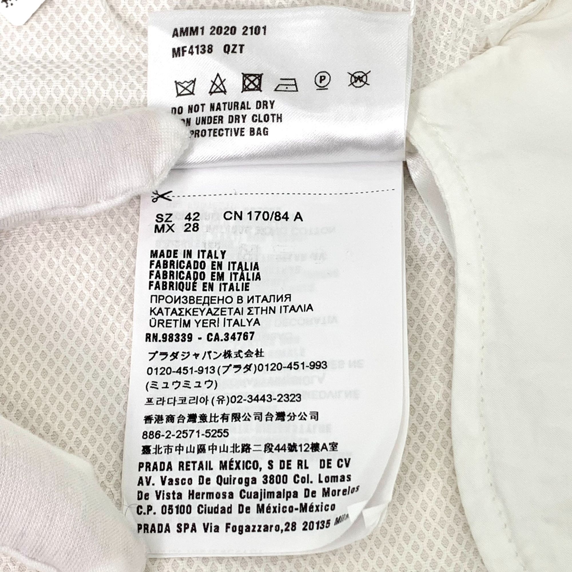 Miu Miu H11416 Miu Miu White Sleeveless Midi Wrap Dress Size M / US 6-8 / IT 42-44 - 7 Thumbnail