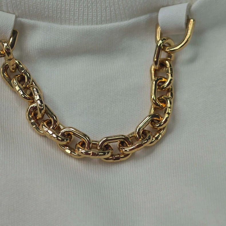 Louis Vuitton Louis Vuitton White denim presbyopic pocket chain short sle Size US M / EU 48-50 / 2 - 6 Thumbnail