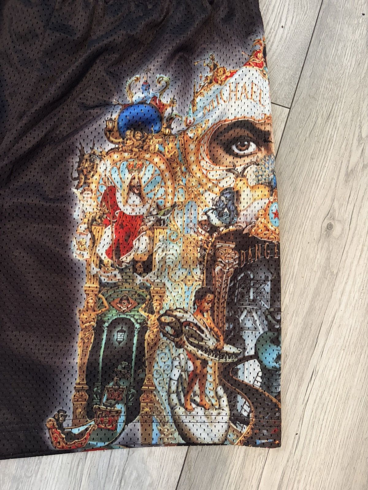 Supreme Supreme Michael Jackson Dangerous Mesh Short Black - Size M Size US 32 / EU 48 - 2 Thumbnail