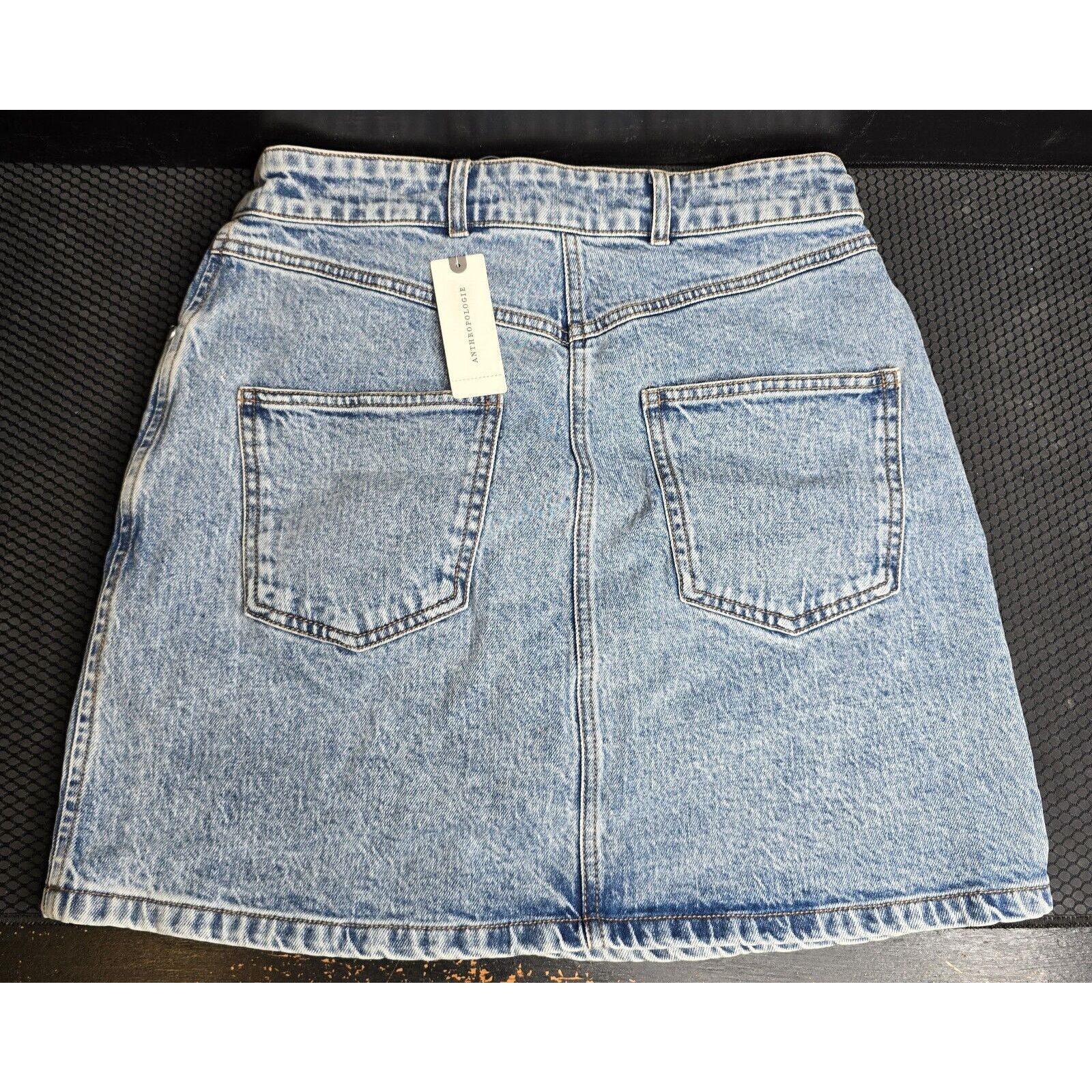 Anthropologie Anthropologie "Size 2" Denim Skirt "Pilcro" Size 26" / US 2 / IT 38 - 2 Thumbnail