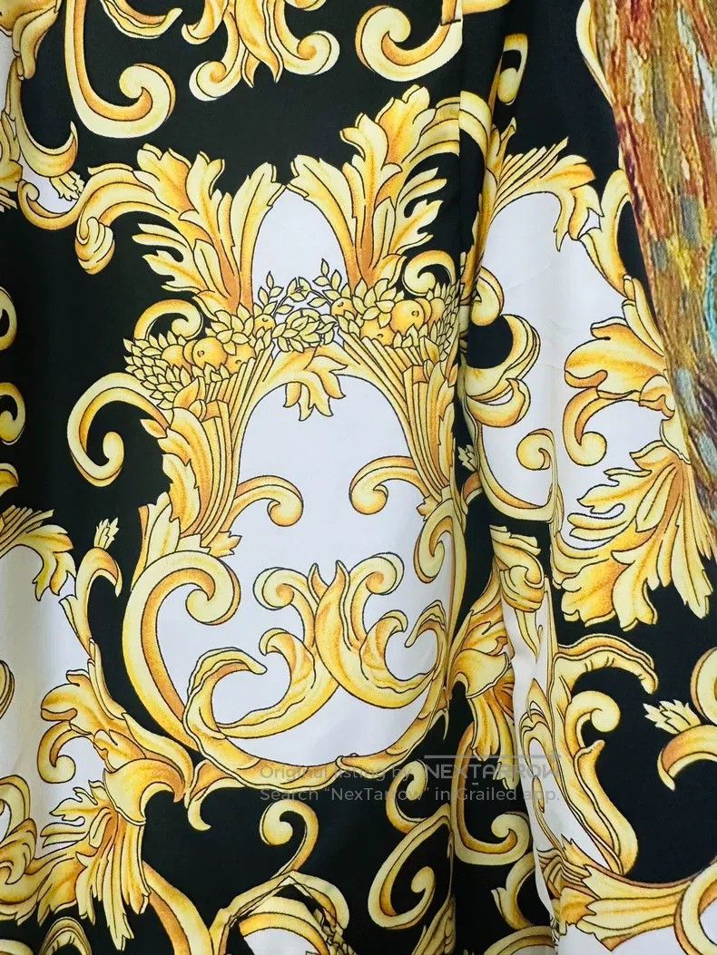 Versace Versace Cotton jacket coat Size US L / EU 52-54 / 3 - 4 Thumbnail
