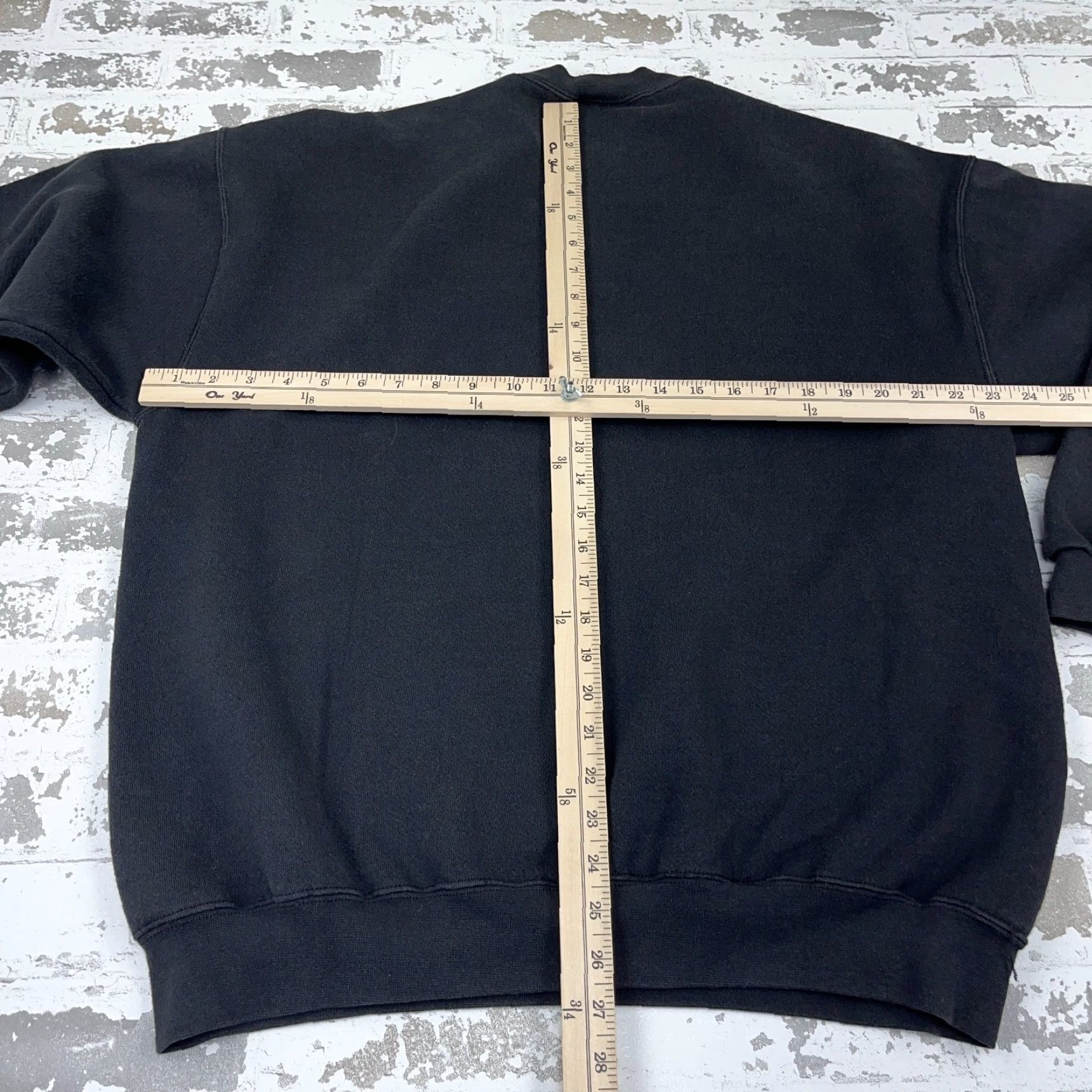 Lee VINTAGE Lee Sweatshirt Men XL Black Crew Neck Pullover Logo Graphic 90s Classic Grunge Retro Cycling Gym & Training Boys Mens Adults? Size US XL / EU 56 / 4 - 6 Thumbnail