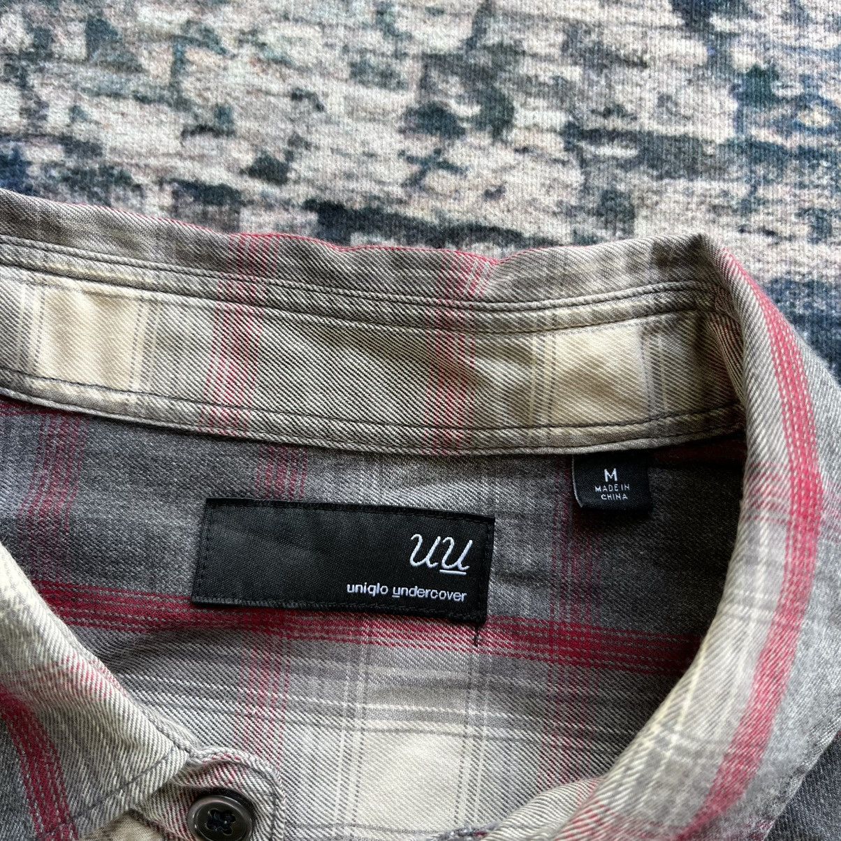 Undercover × Uniqlo 🔥Uniqlo X undercover Shadow Plaid Tartan Shirt Button up Size US M / EU 48-50 / 2 - 7 Thumbnail