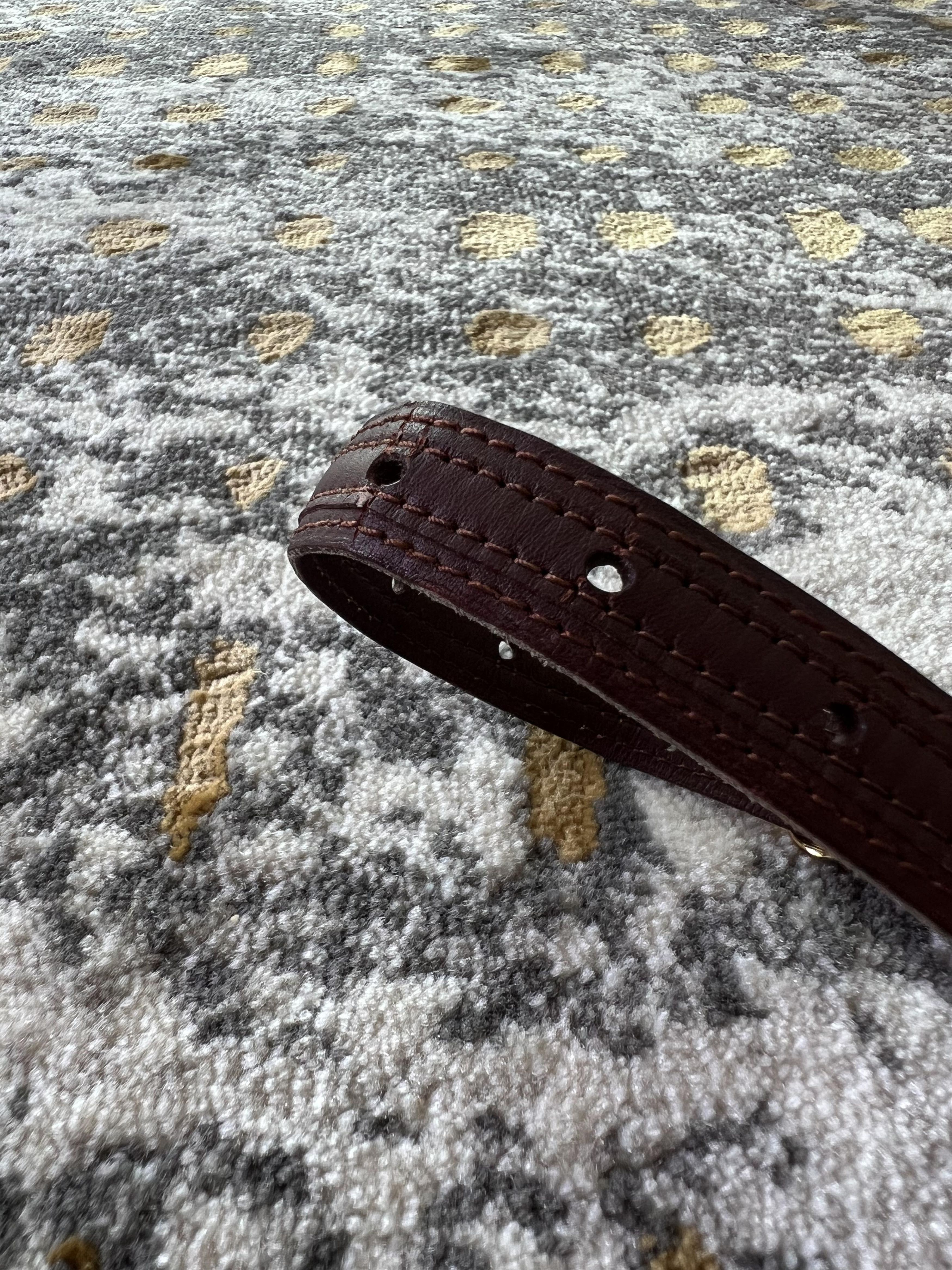Cartier × Vintage Vintage Must De Cartier leather belt Size ONE SIZE - 7 Thumbnail