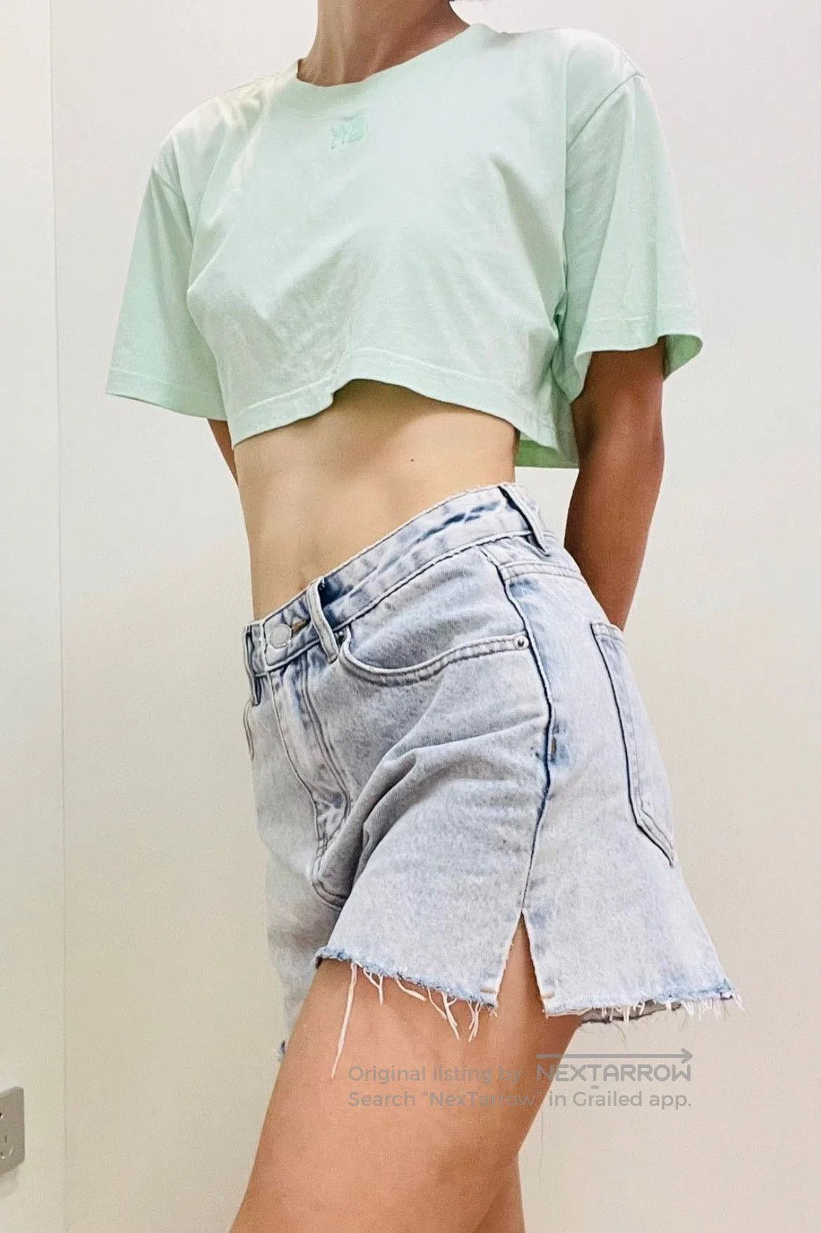 Alexander Wang Alexander Wang Light Green Short. Size XS / US 0-2 / IT 36-38 - 8 Thumbnail