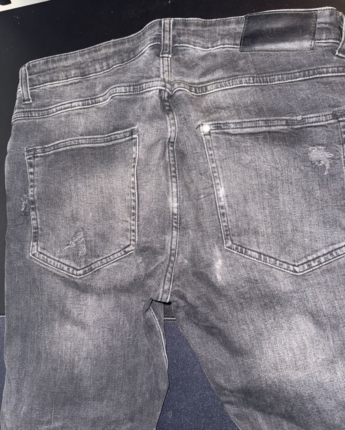 Other Men Black Ripped Skinny Jeans Size US 32 / EU 48 - 14 Thumbnail