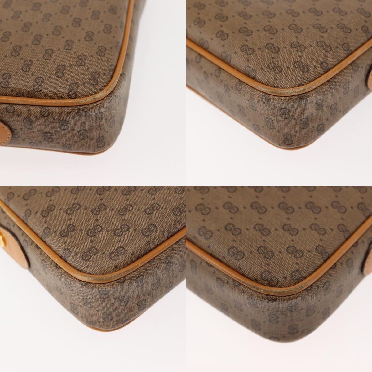 Gucci GUCCI Micro GG Canvas Shoulder Bag Pvc Leather Beige Size ONE SIZE - 10 Thumbnail