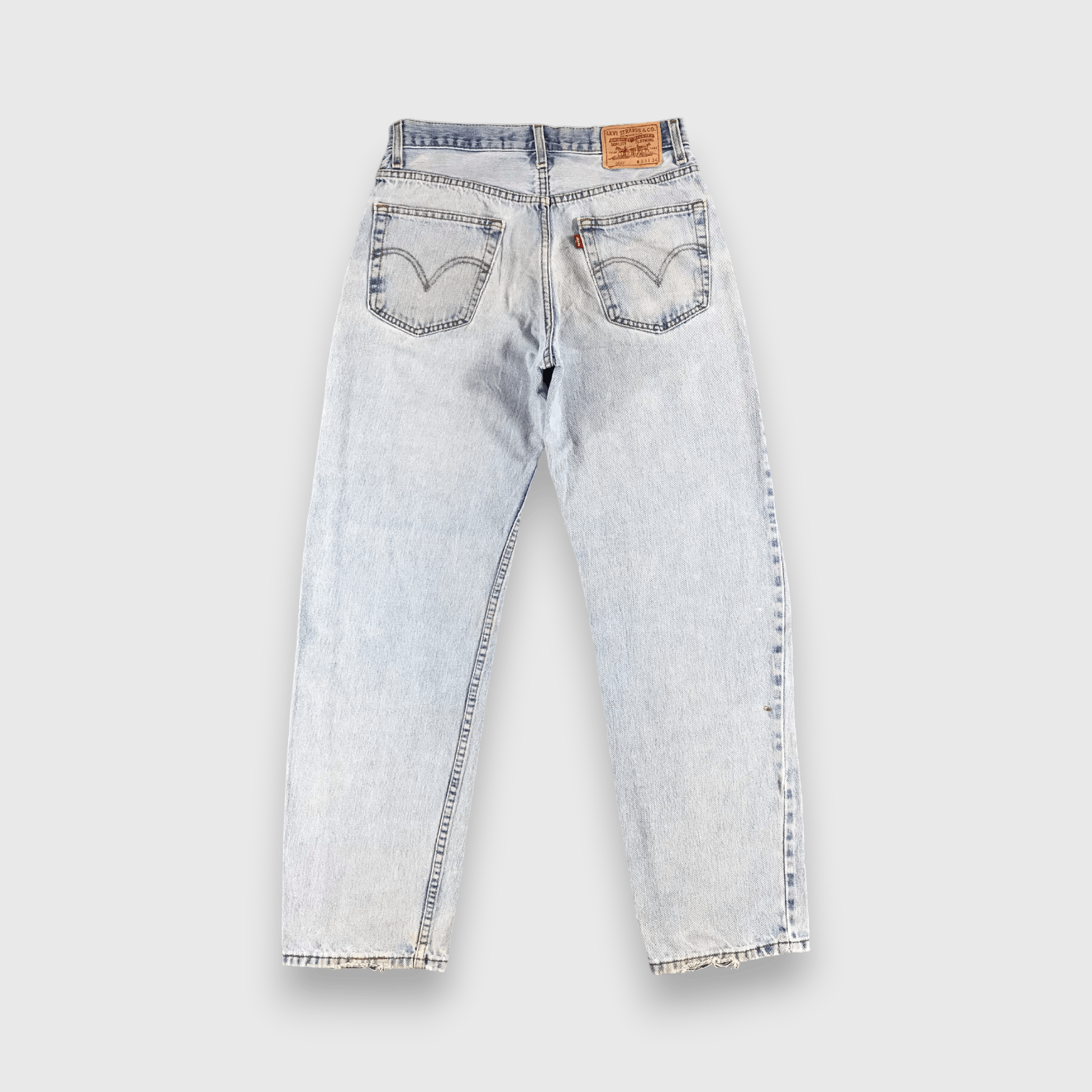 Levi's Light Wash Vintage Levis 550 Jeans-J1097 Size US 31 - 2 Thumbnail