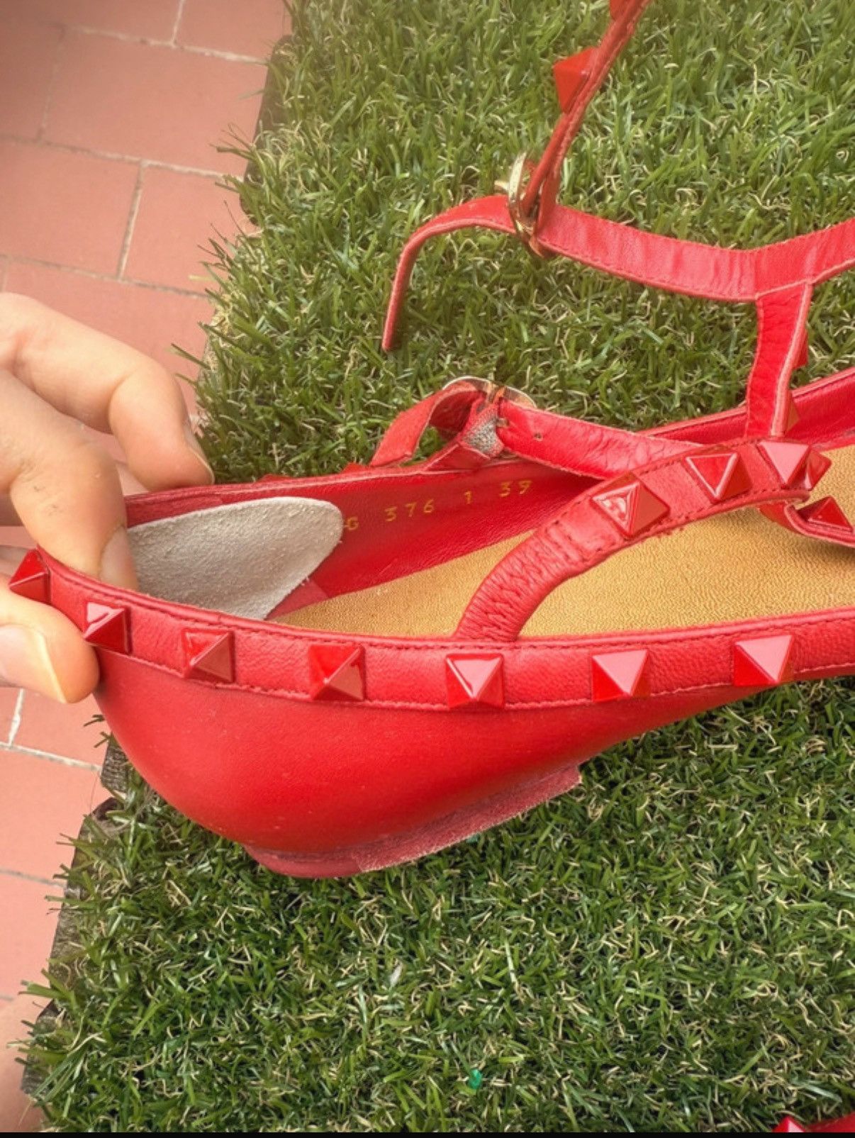 Valentino Ballerino Valentino Rockstud Size US 9 / IT 39 - 9 Thumbnail