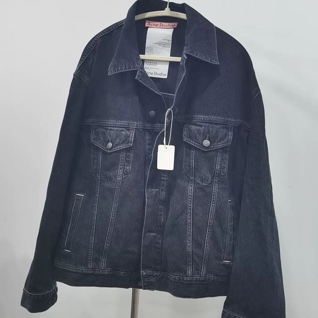 Acne Studios Acne Studios Black Denim Jacket Size US L / EU 52-54 / 3 - 1 Thumbnail