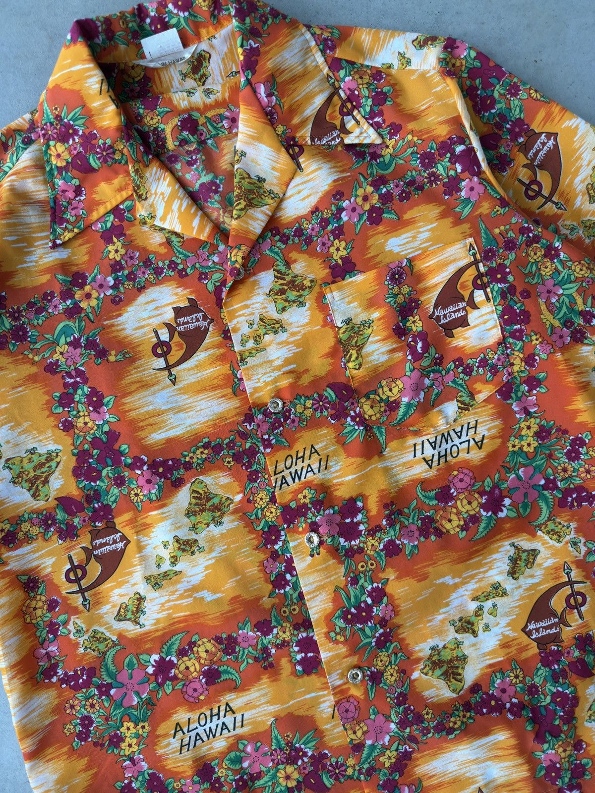 Vintage Vintage Hawaiian Tropical Short Sleeve Button Up Size US L / EU 52-54 / 3 - 4 Thumbnail