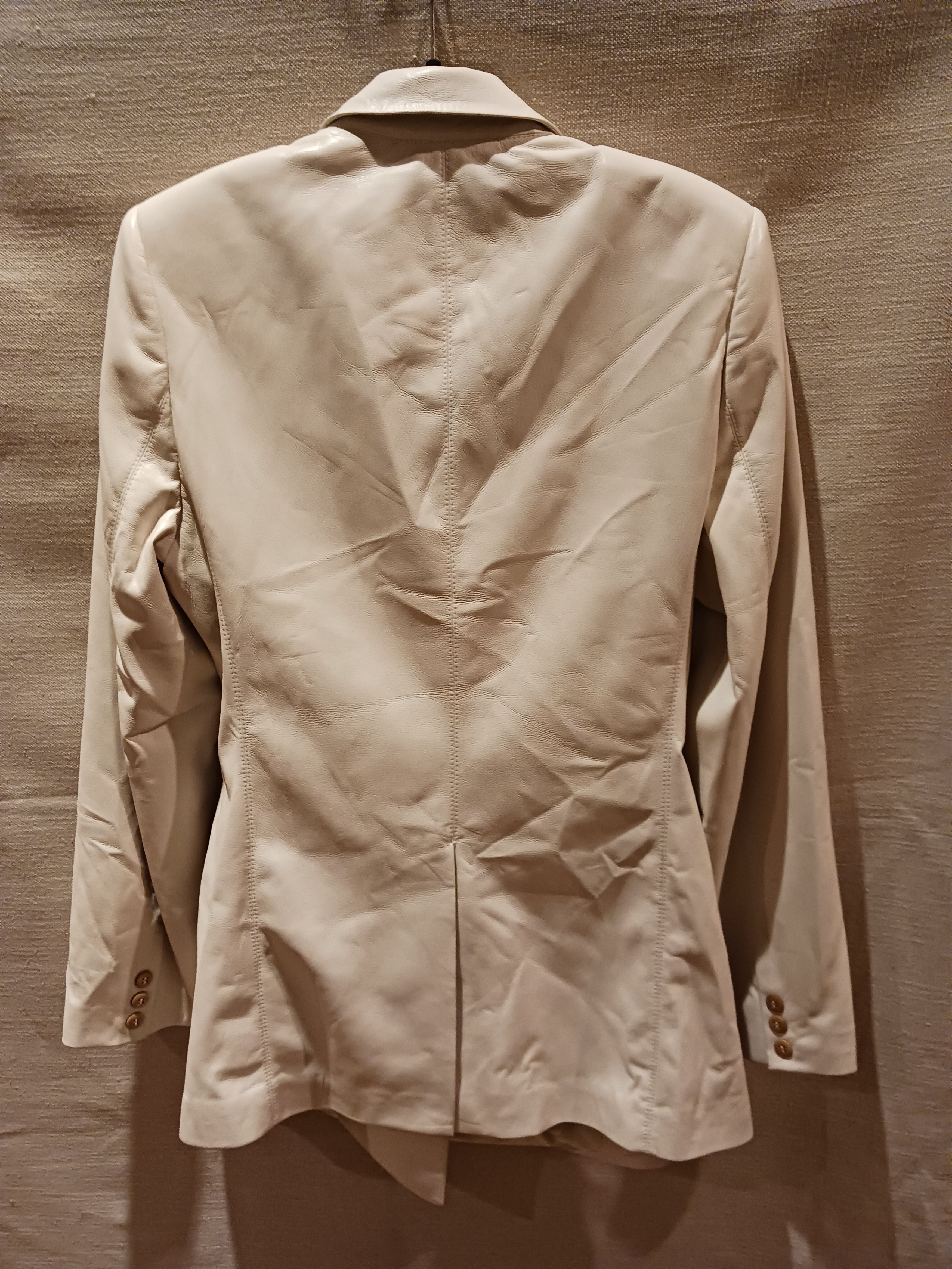 Nanushka Vegan Leather Off Center Blazer Size M / US 6-8 / IT 42-44 - 2 Thumbnail