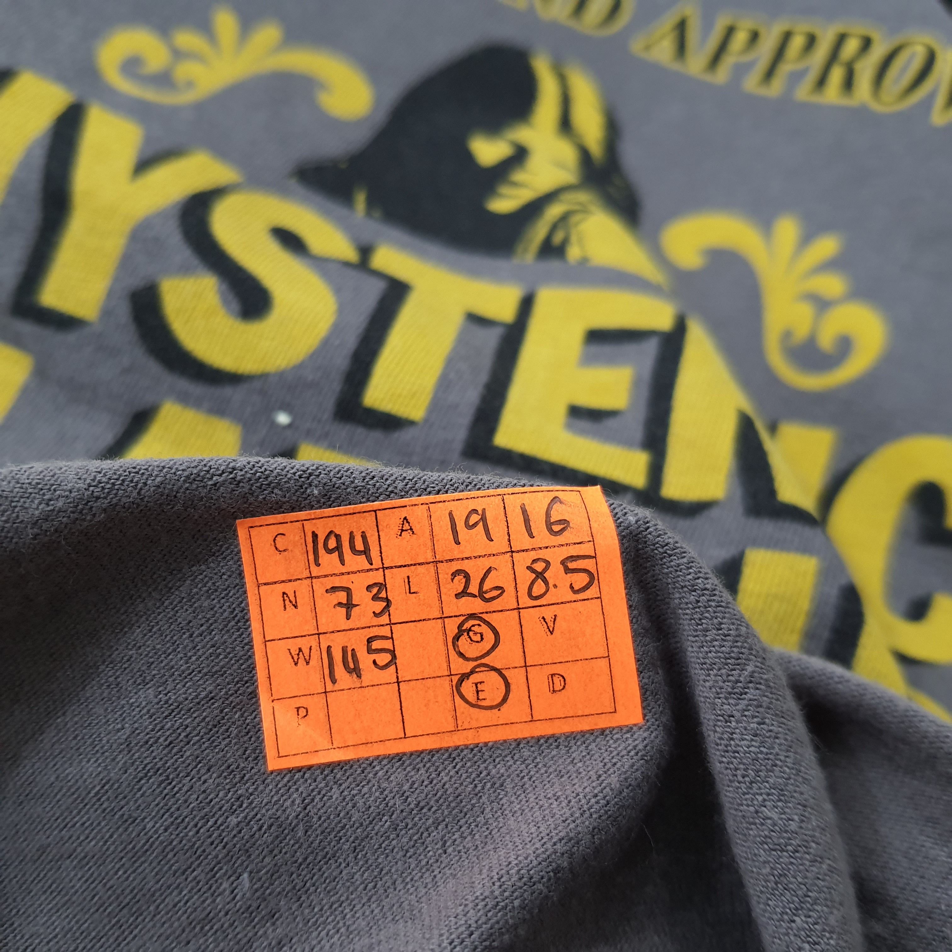 Hysteric Glamour × Japanese Brand × Vintage Vintage Hysteric Glamour The Thrills & Delights Japan Brand Size US M / EU 48-50 / 2 - 9 Thumbnail