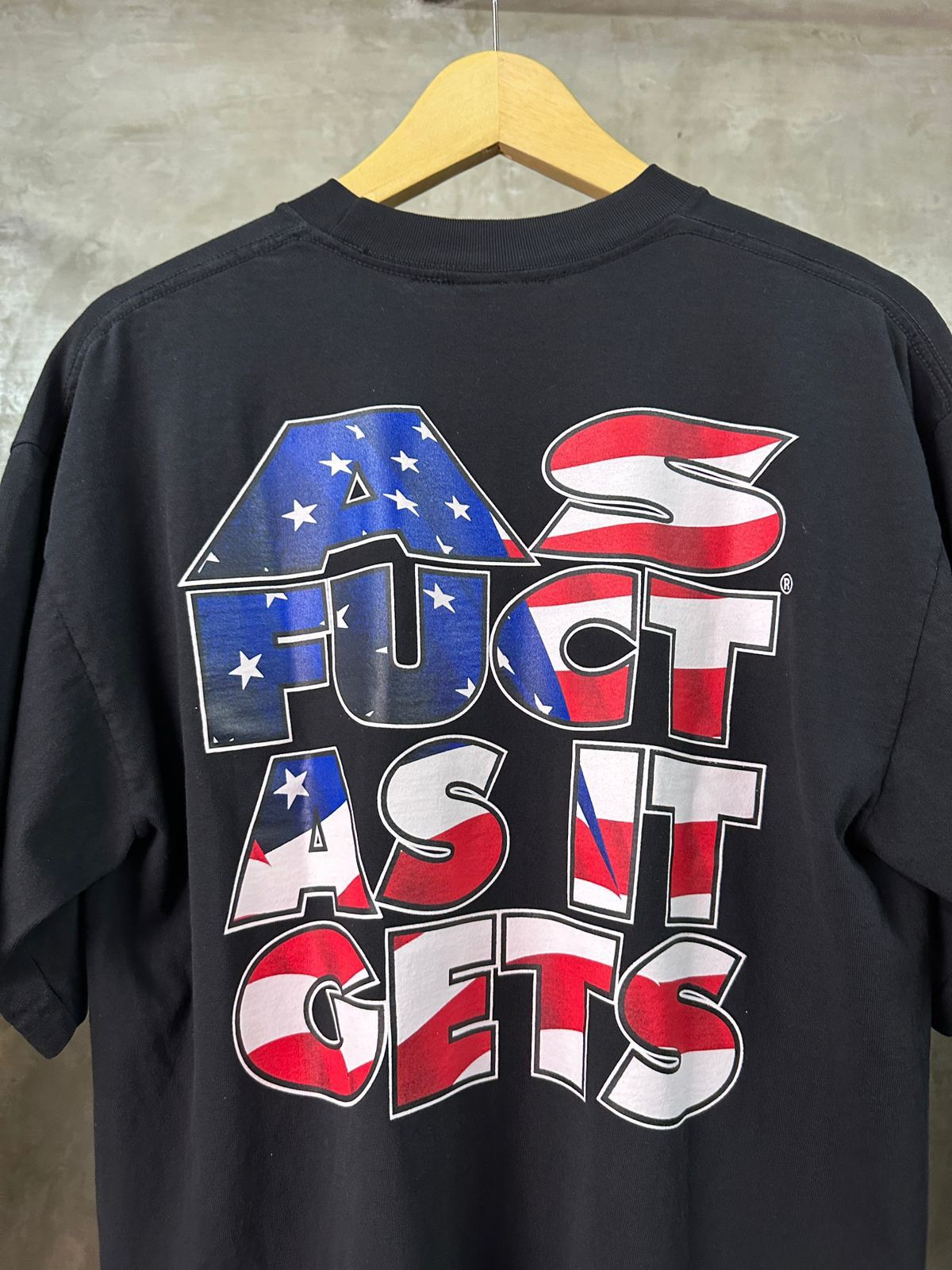FUCT FUCT AS IT GETS TEE USA FLAG - BLACK Size US M / EU 48-50 / 2 - 3 Thumbnail