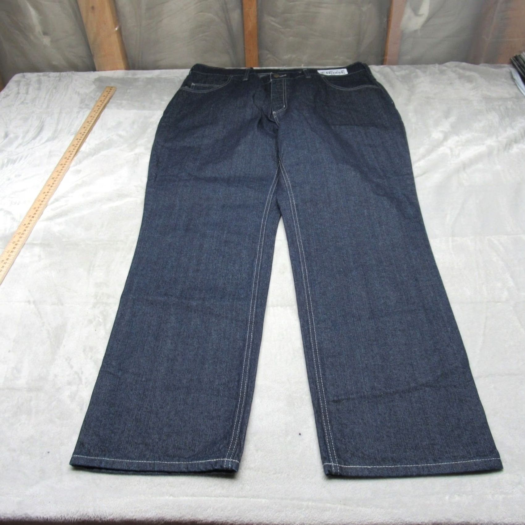 Carhartt VINTAGE Carhartt FR Jeans Mens 40x32 Wide Leg Flame Resistant Work Rugged Boot Relax NEW Size US 40 / EU 56 - 2 Thumbnail