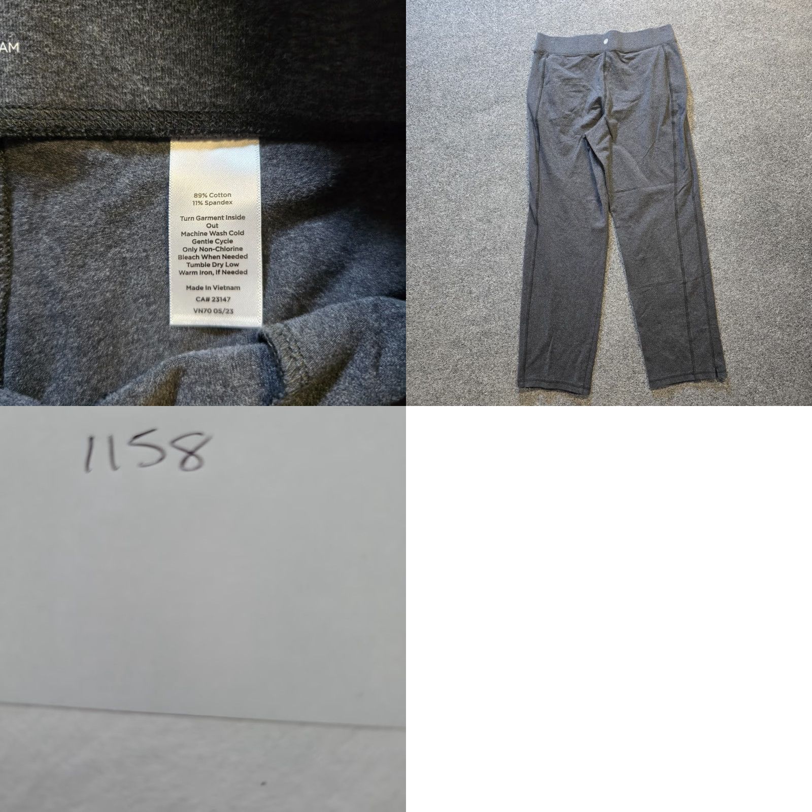 Talbots Talbots Pants Women Size Large Gray Straight Leg Pull On Sweatpants Casual Basic Size 36" / US 14 / IT 50 - 8 Thumbnail