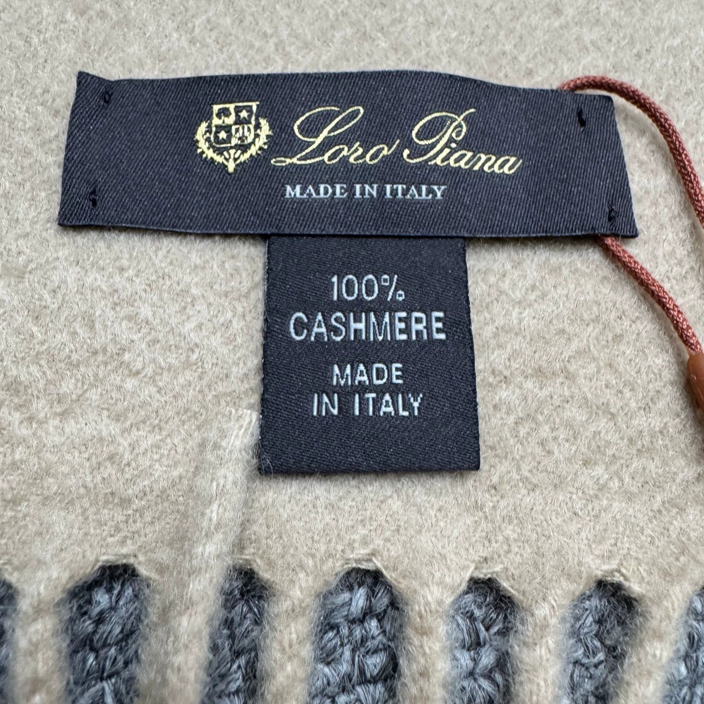 Loro Piana Loro Piana Cashmere Scarf 43x170cm New With Tags Size ONE SIZE - 4 Thumbnail