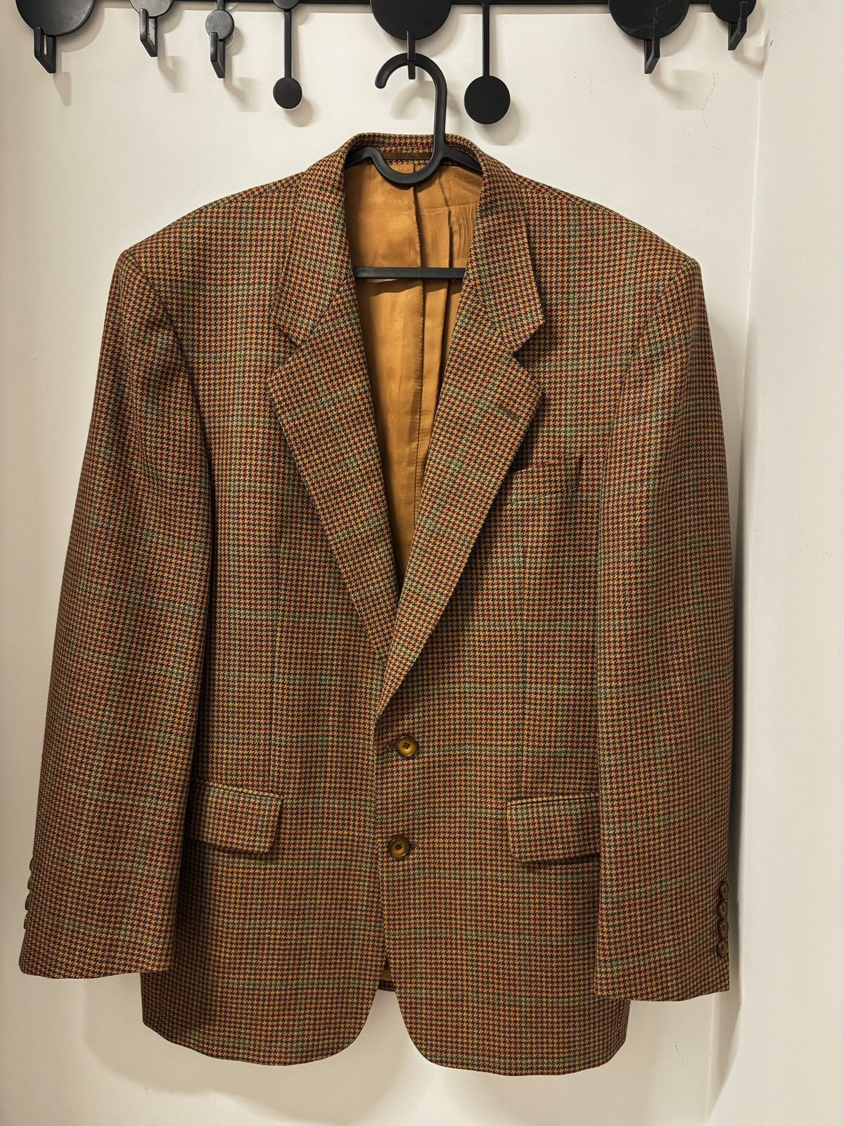 image of Burberry Prorsum Burberrys 80's Vintage Wool Blazer, Men's (Size Large)