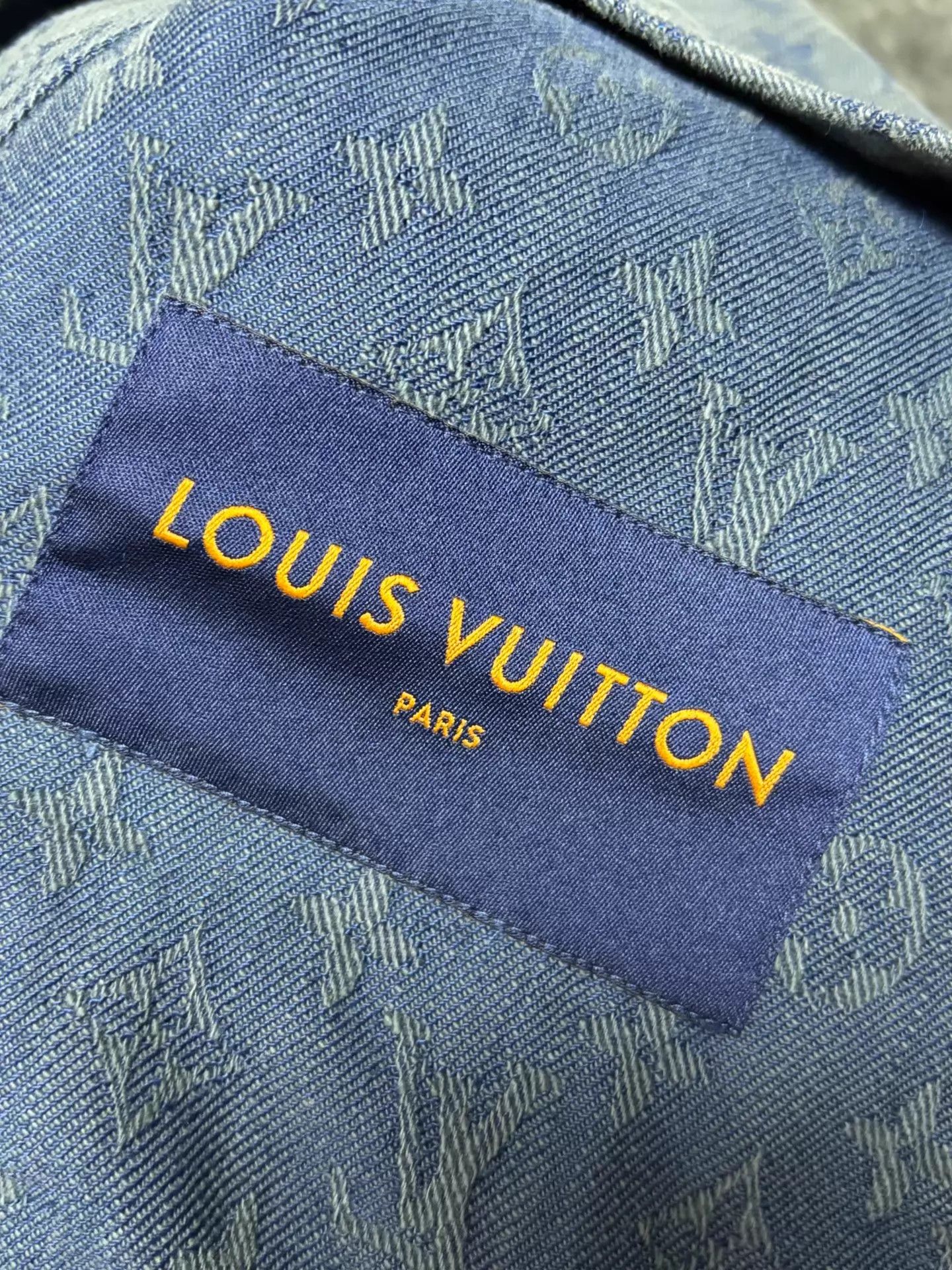 Louis Vuitton Louis Vuitton Men's Denim Jacket 46 Size US S / EU 44-46 / 1 - 3 Thumbnail