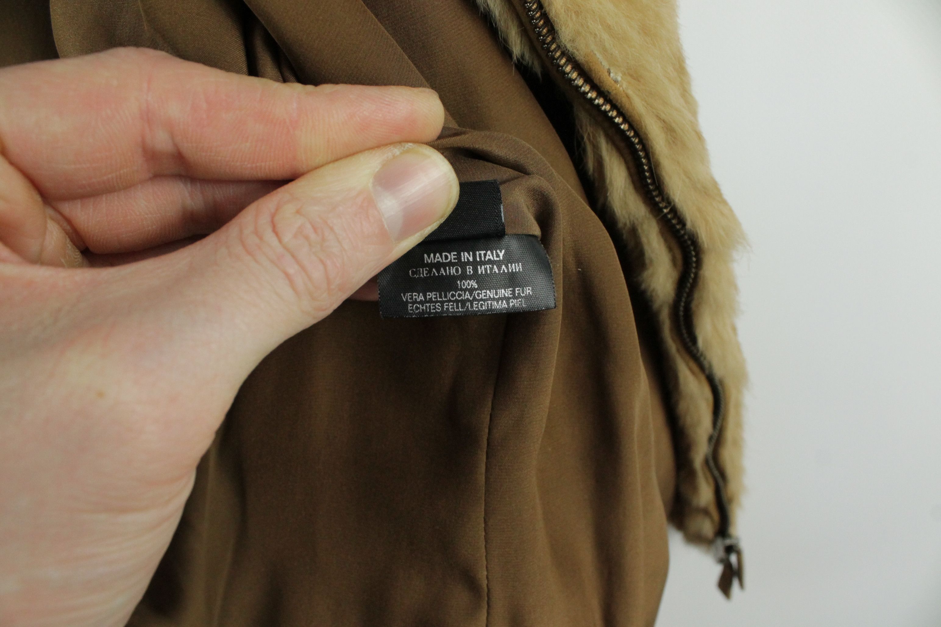 Blumarine Vintage Blumarine Weasel Fur Coat Leather Jacket Size M / US 6-8 / IT 42-44 - 11 Thumbnail