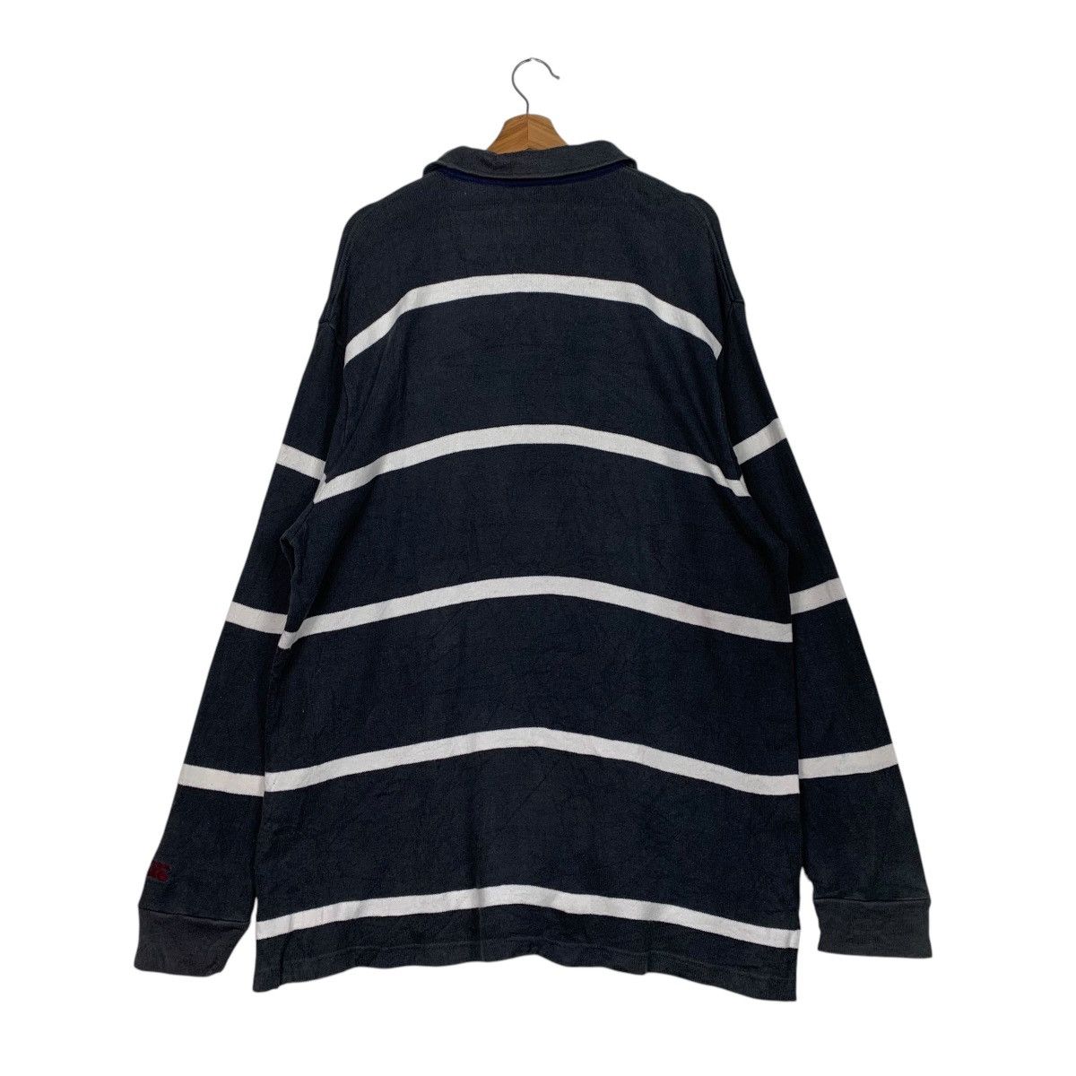 Canterbury of New Zealand Vintage Canterbury Of New Zealand Stripe Polo Rugby Sweater Size US XL / EU 56 / 4 - 8 Thumbnail
