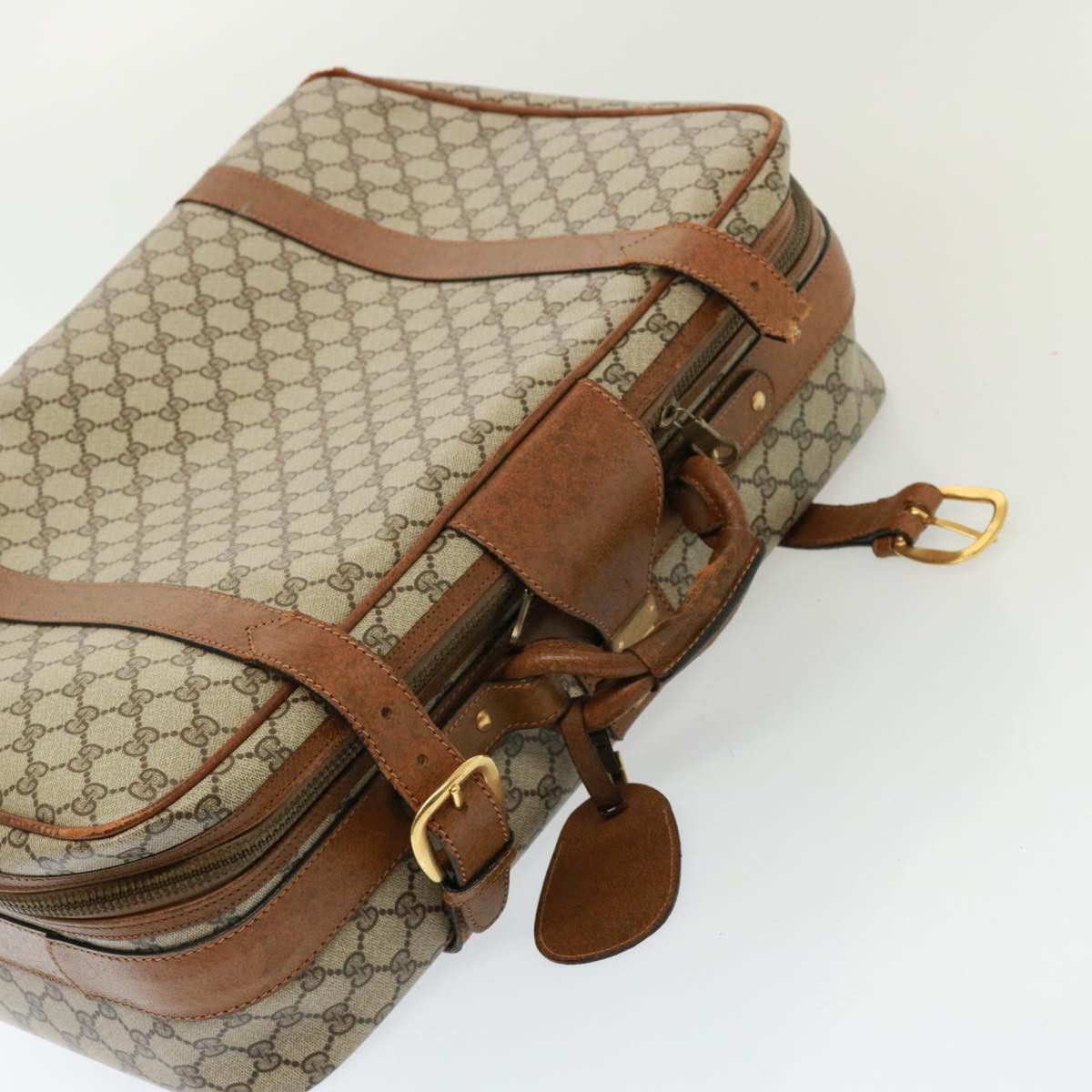 Gucci GUCCI GG Supreme Boston Bag Pvc Beige Size ONE SIZE - 6 Thumbnail