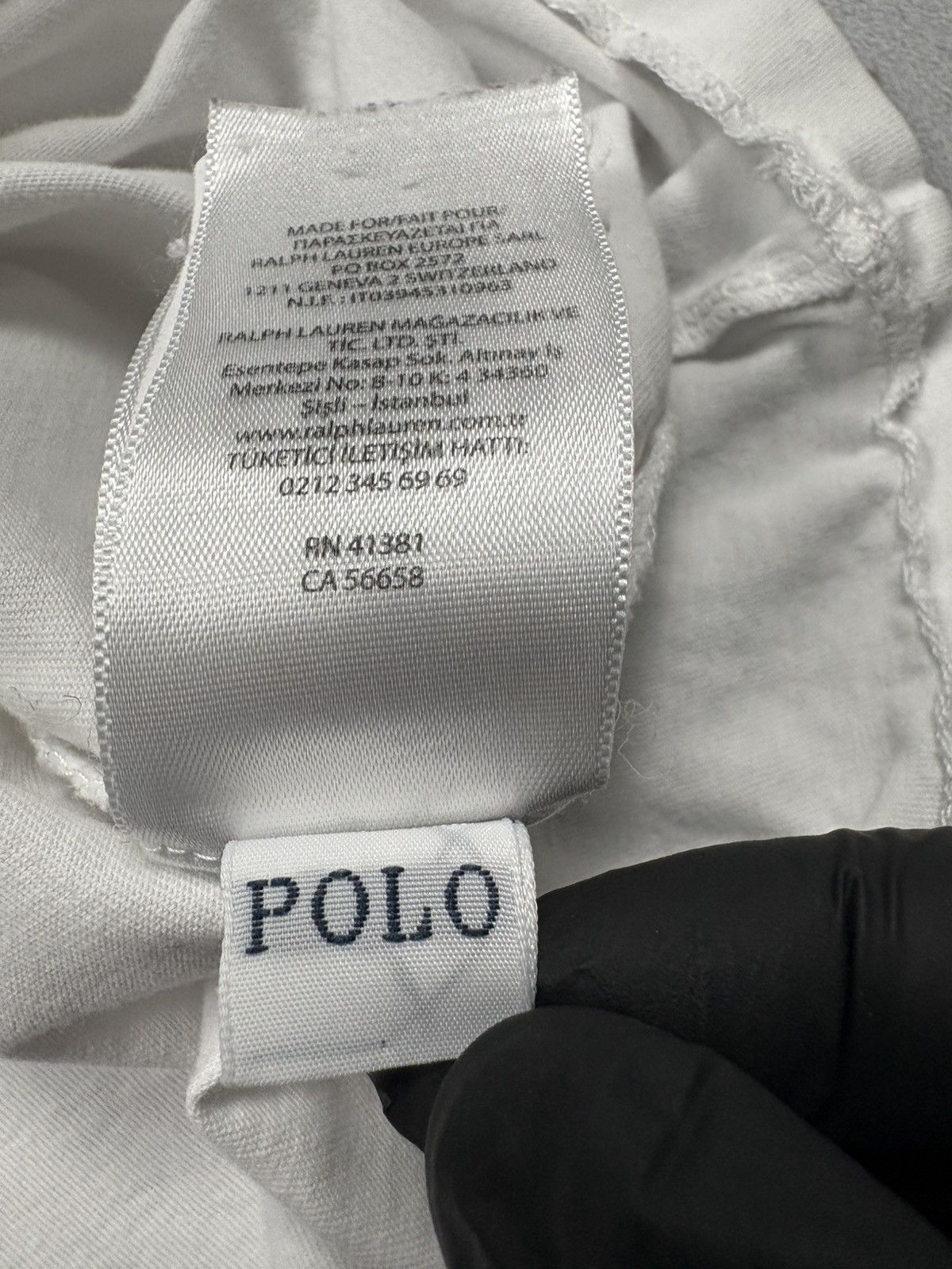 Polo Ralph Lauren Polo Ralph Lauren Polo Bear USA RL Hockey Tee White S Y2K Size US S / EU 44-46 / 1 - 15 Thumbnail