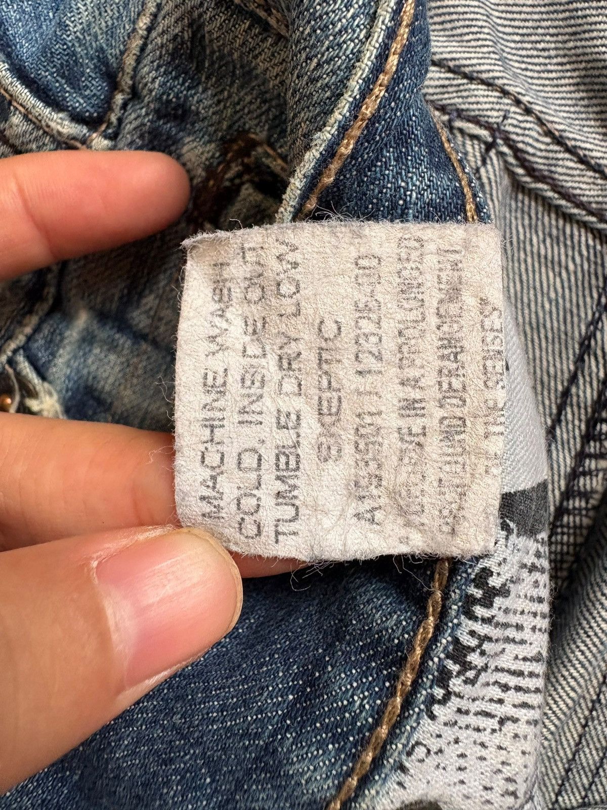 Volcom Vintage Volcom Mud Wash Distressed Ripped Loose Baggy Jeans Size US 32 / EU 48 - 11 Thumbnail