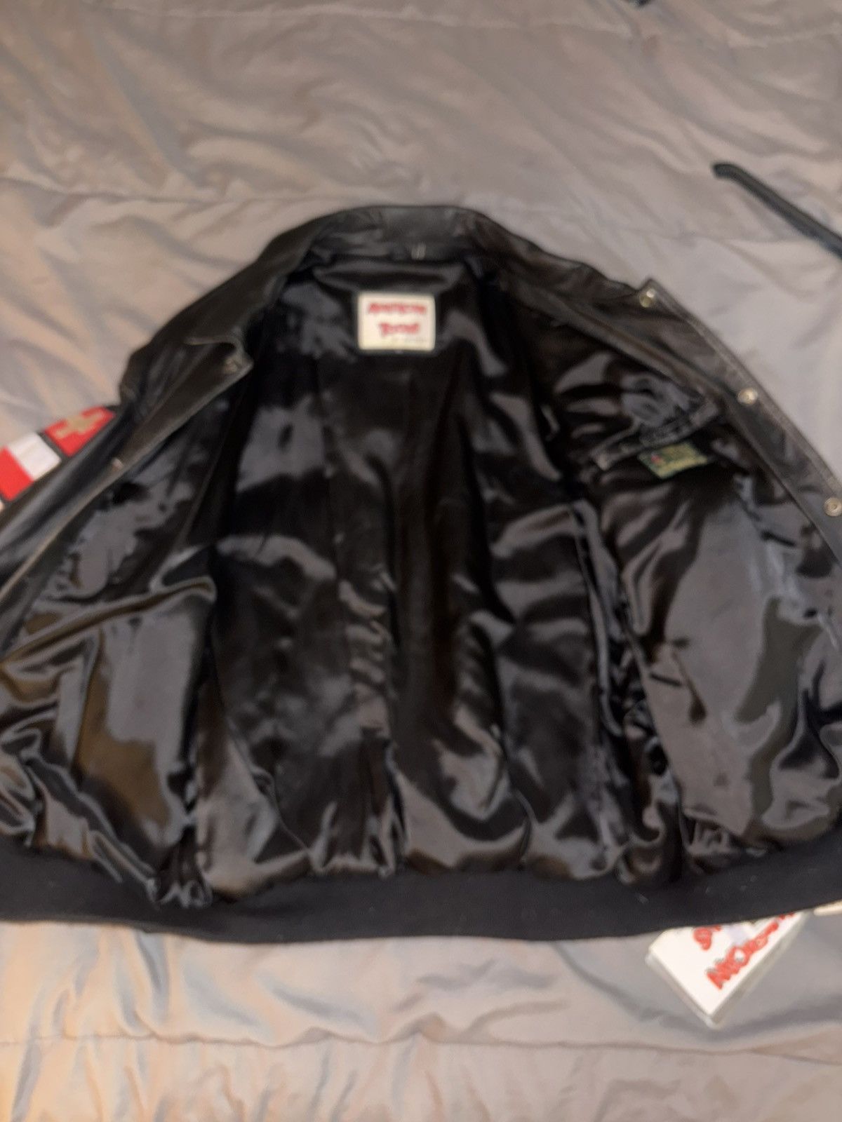 Excelled 1996 Atlanta Olympic Games Leather Jacket XL New w/ Tags Size US XL / EU 56 / 4 - 4 Thumbnail