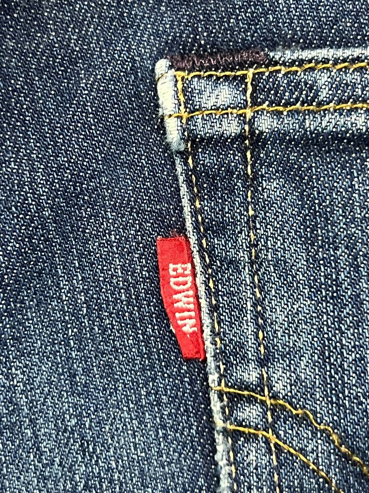 Edwin Vintage Edwin 503 Japan - Faded Wash, Distressed Denim Size US 31 - 12 Thumbnail